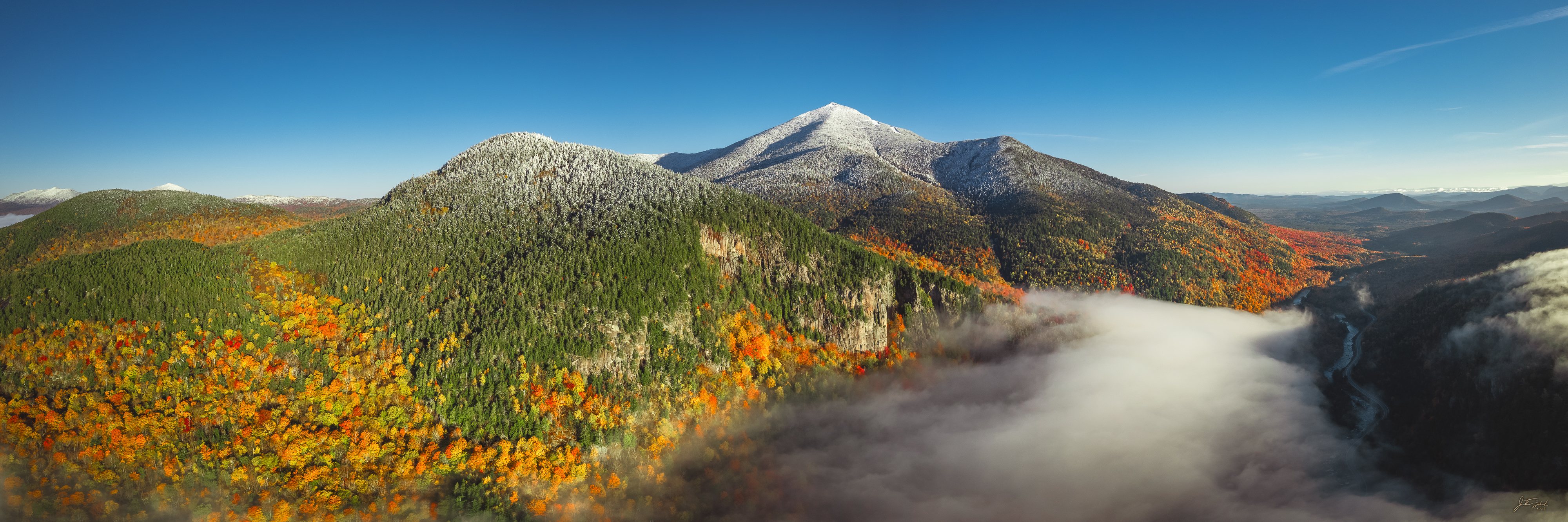 Whiteface and Wilmington Notch Panorama