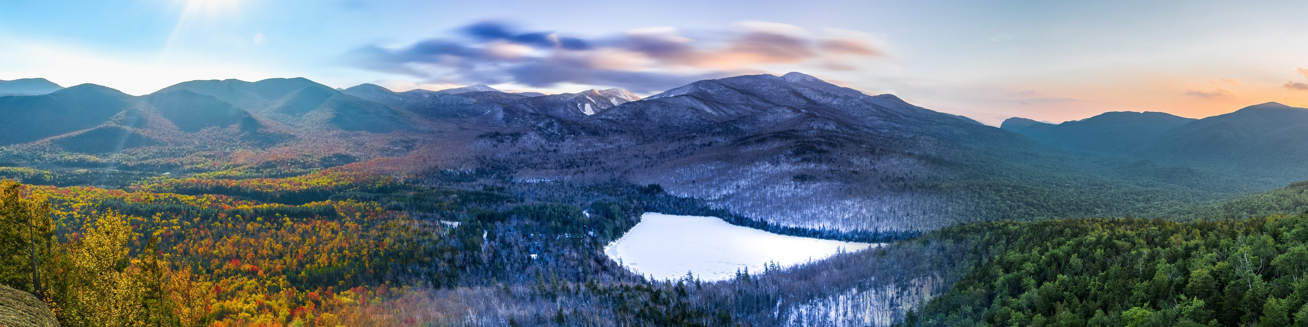 Mount Jo Through Three Seasons