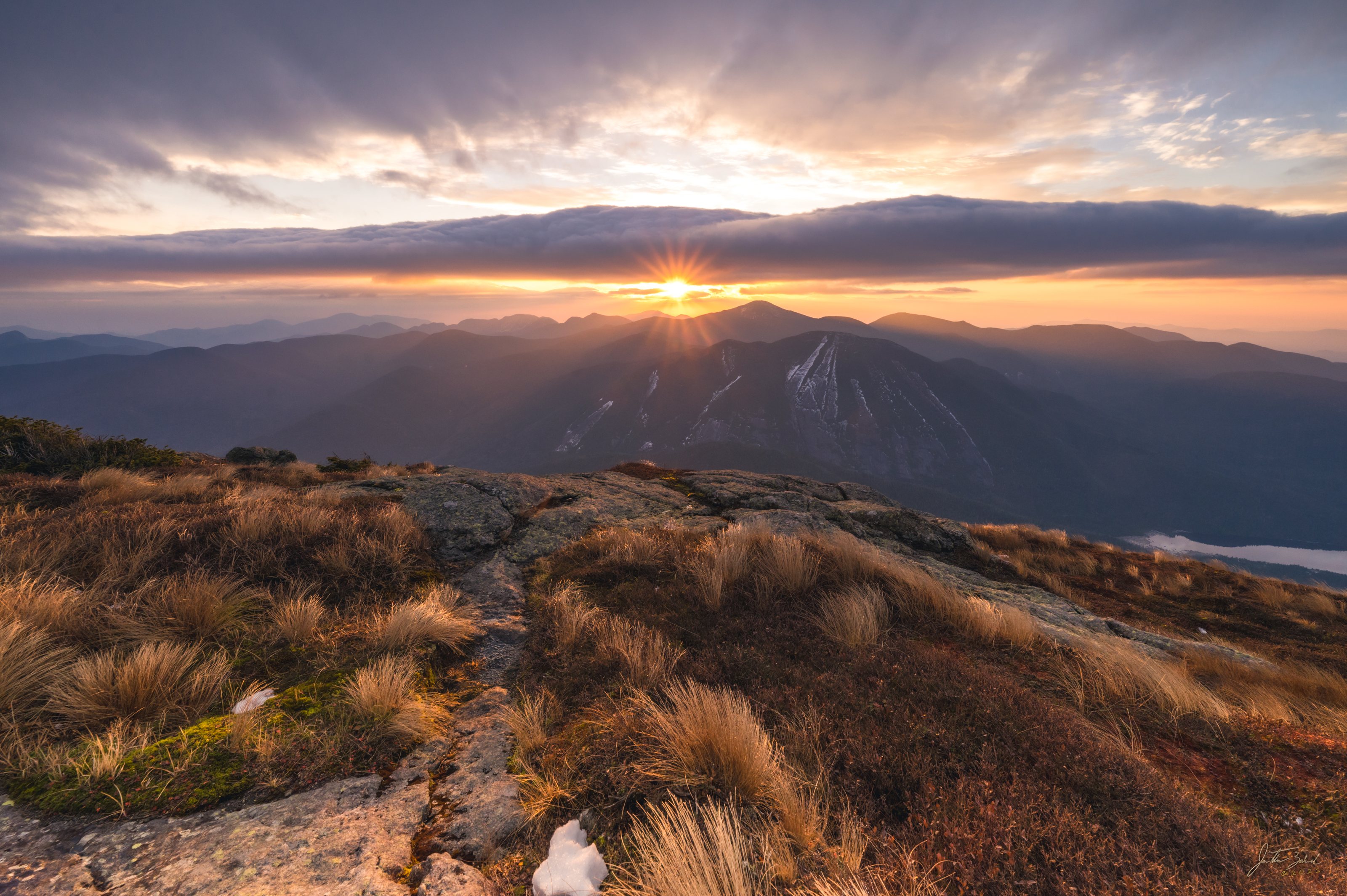 Sunrise over Algonquin Peak