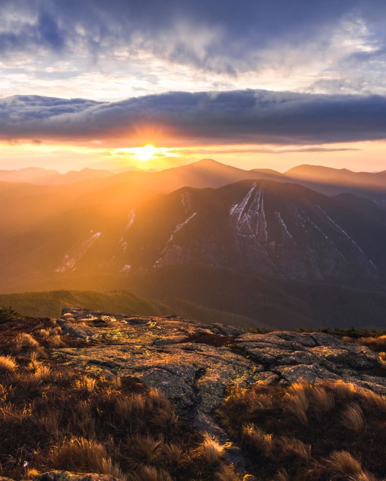 Autumn Sunrise from Algonquin Peak