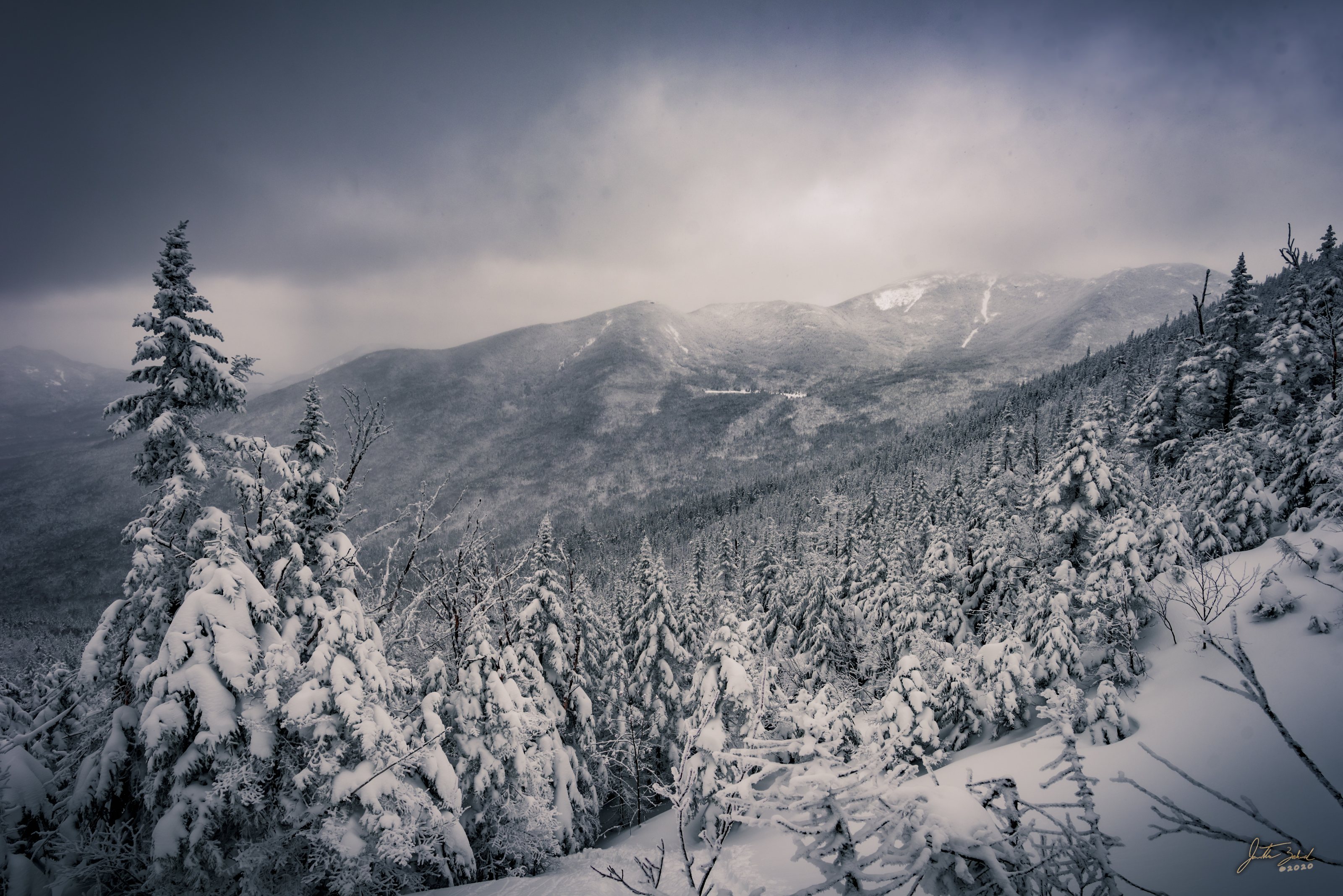 Winter View from Allen Mountain