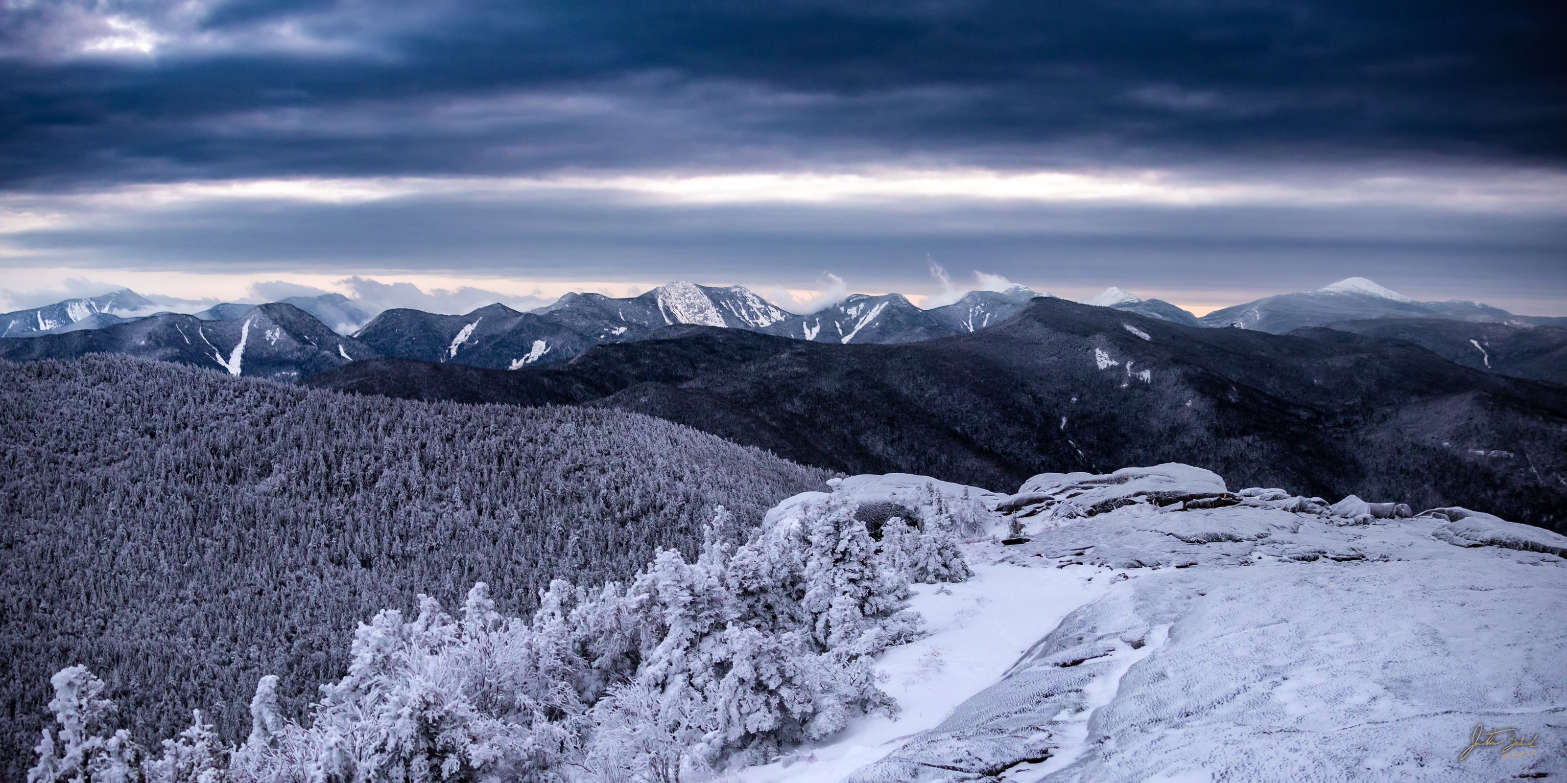 Winter View from Cascade Mountain