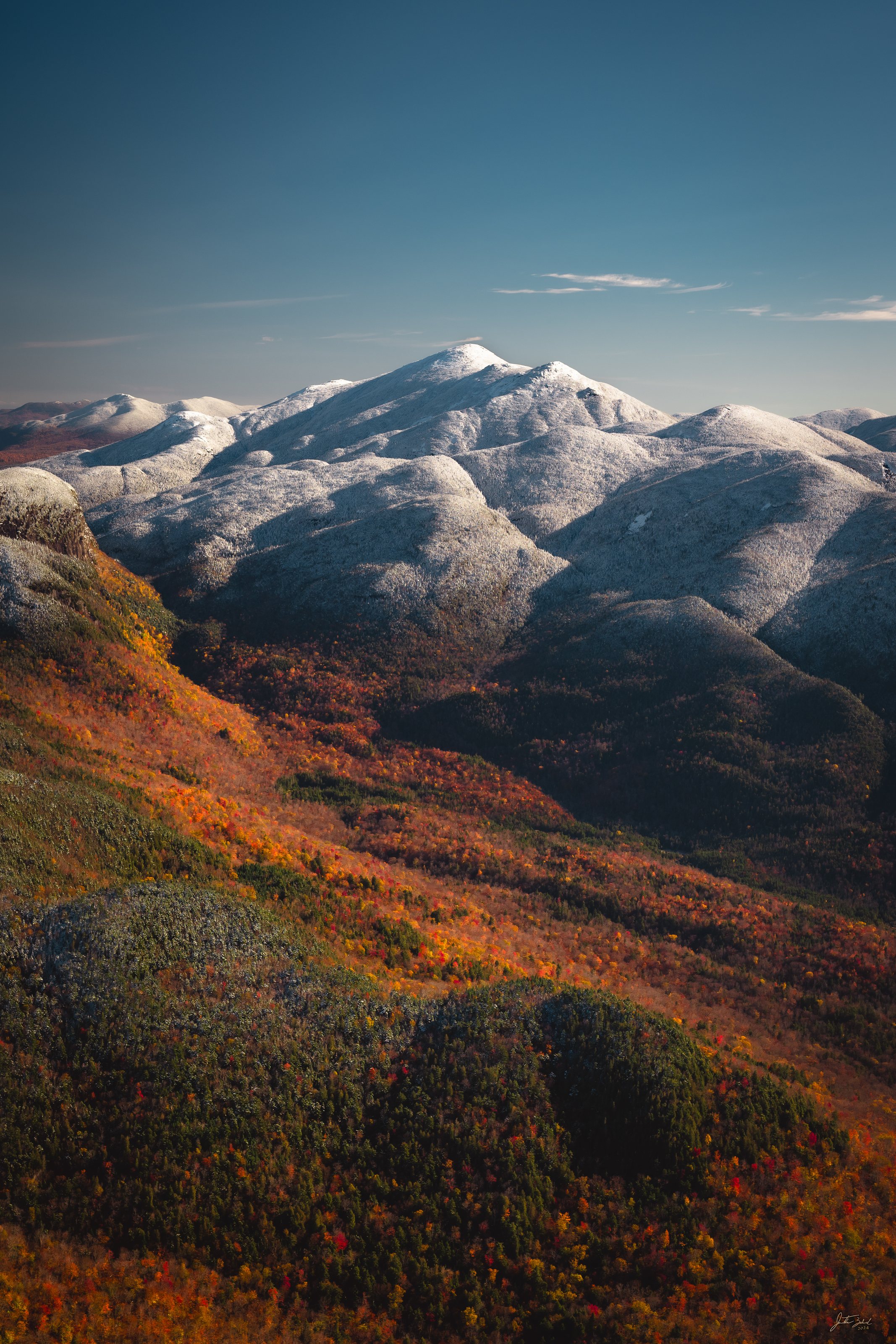 MacIntyre Range and Indian Pass in Autumn