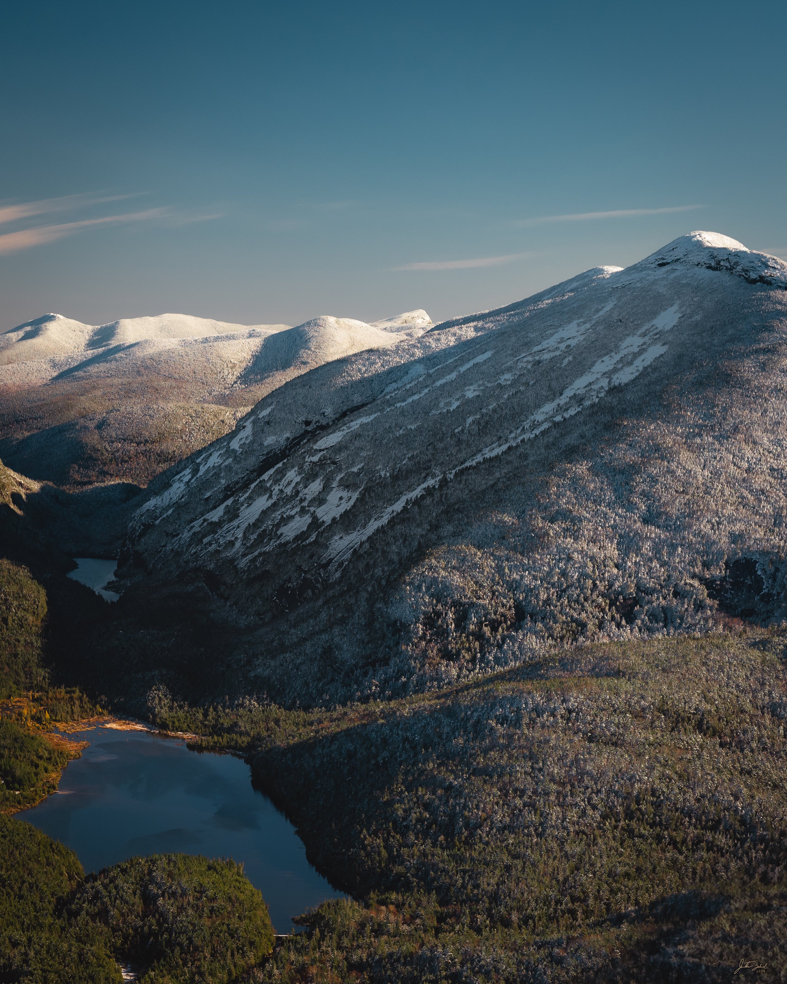 Mount Colden and Lake Colden in Autumn