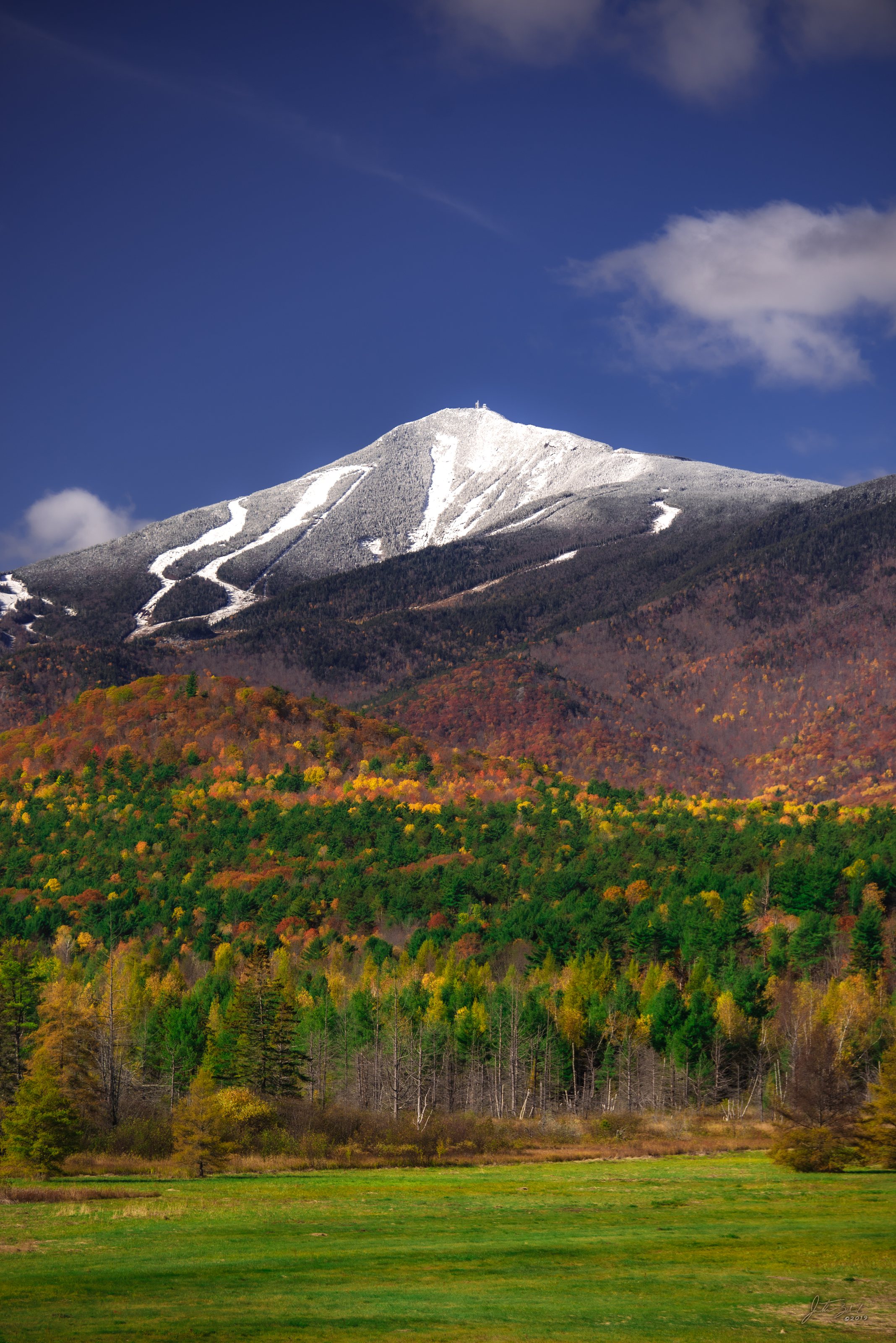 Snow and Foliage on Whiteface