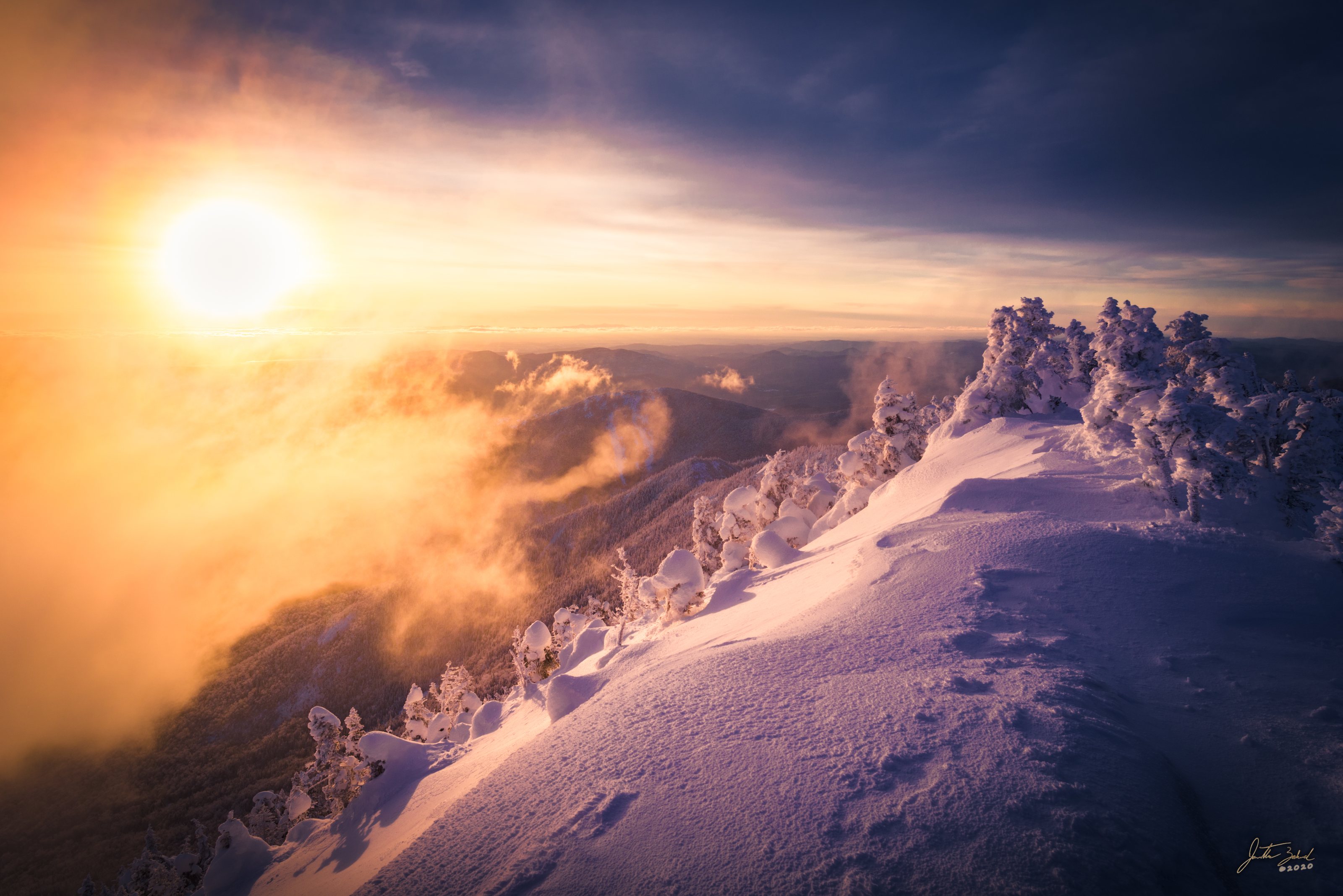 Sunrise from Dix Mountain