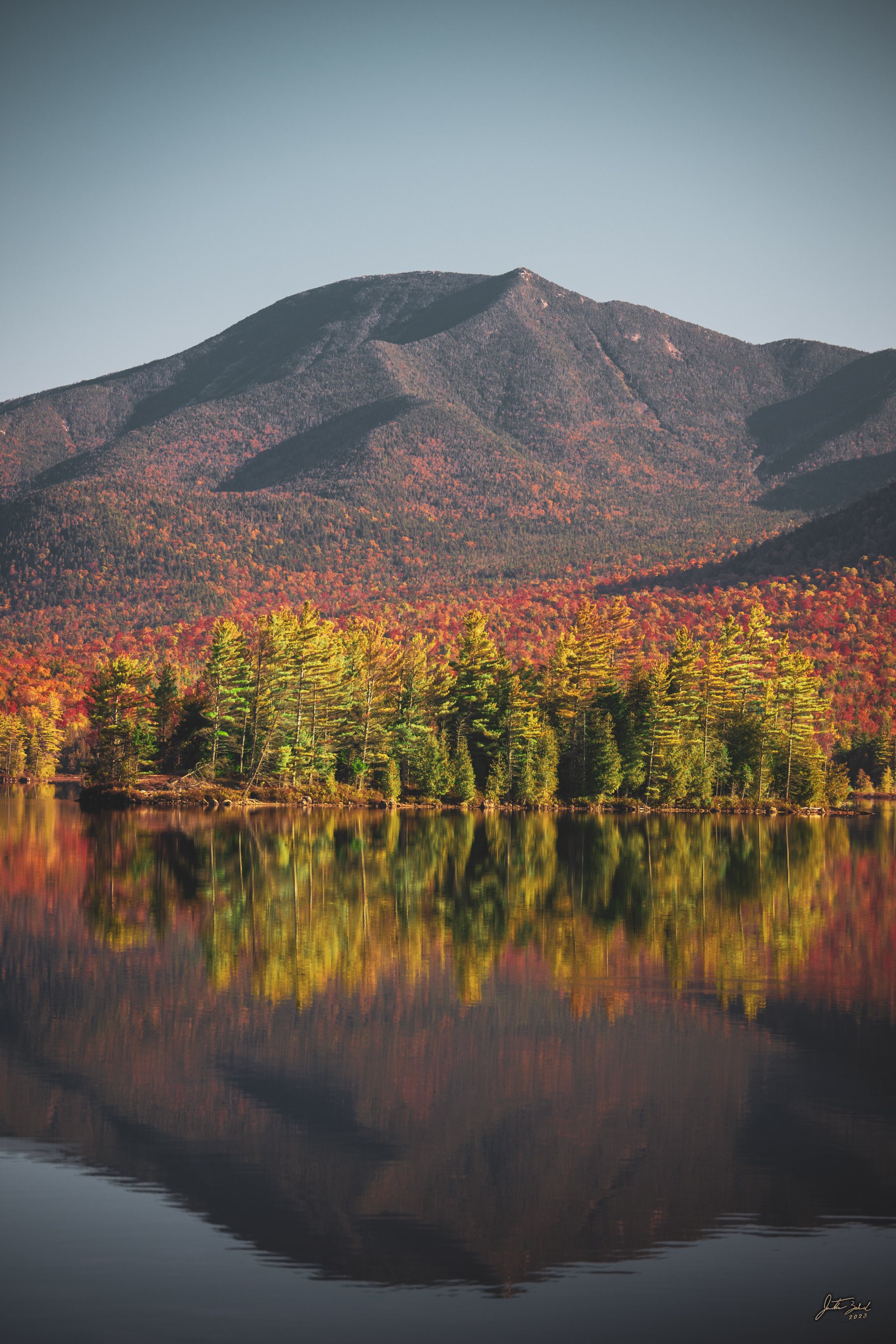 Dix Mountain from Elk Lake