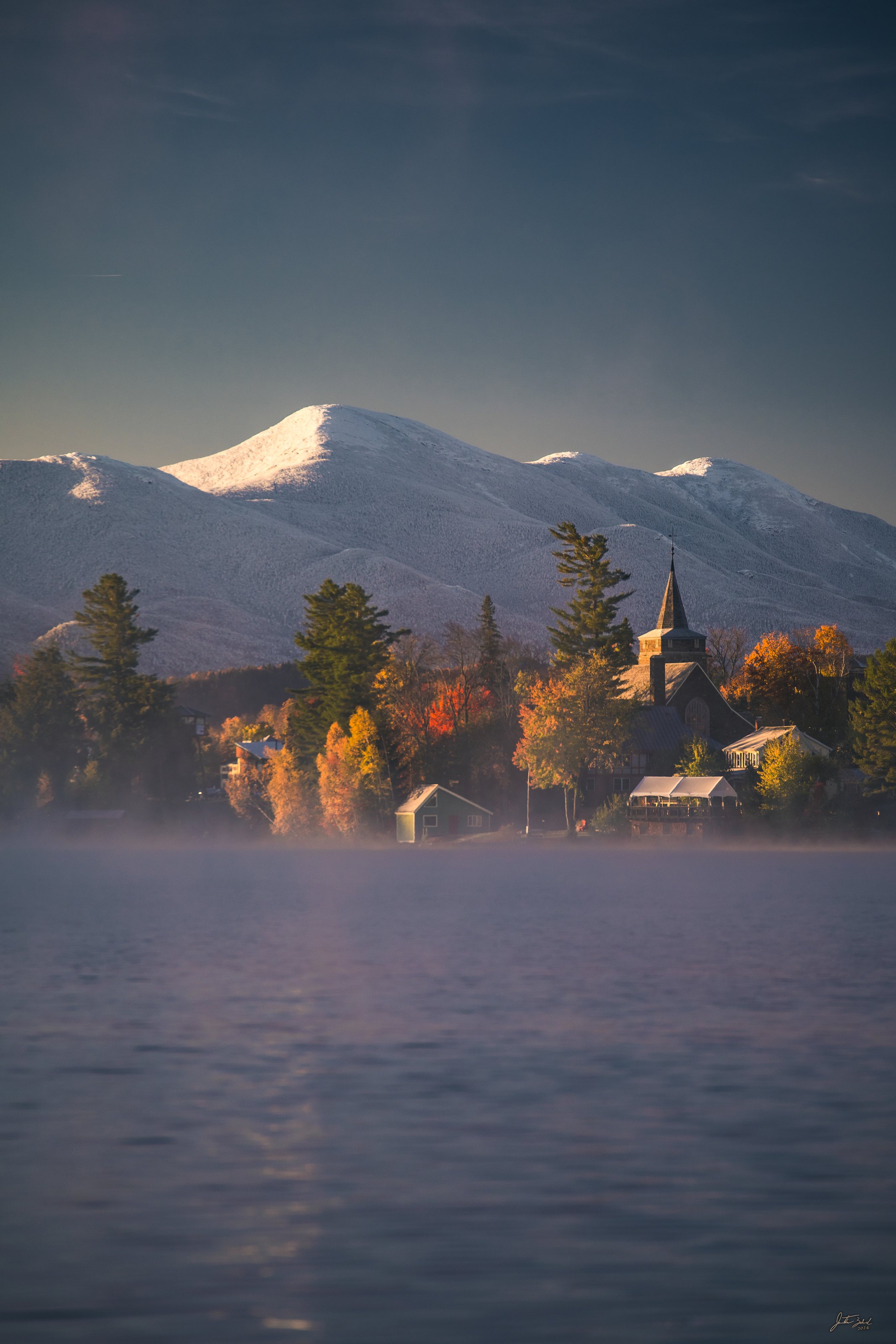 Mirror Lake Morning and MacIntyre Range
