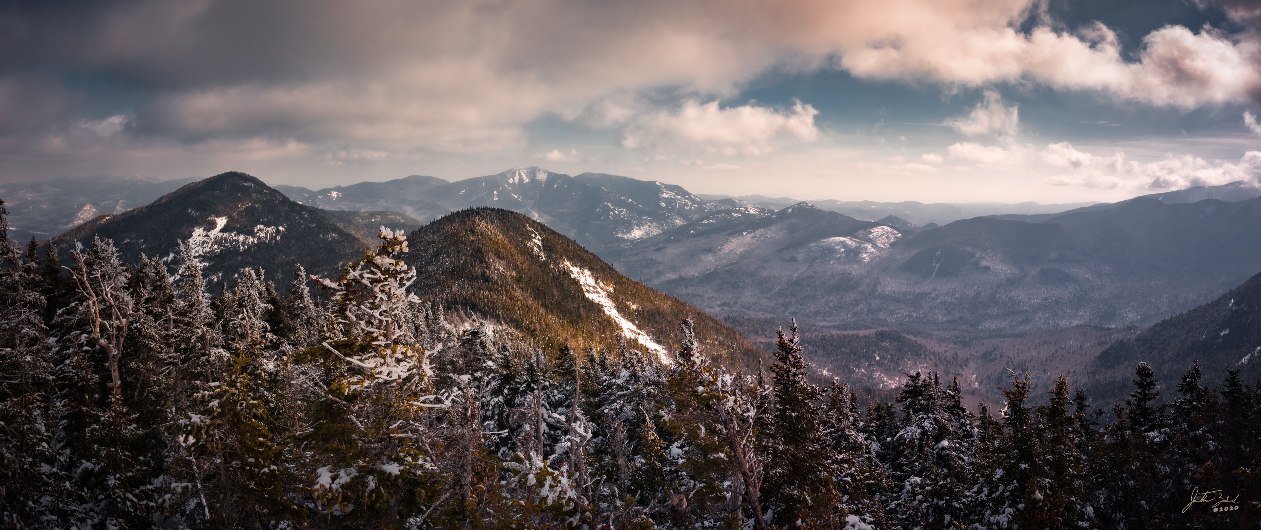 Golden Hour from Upper Wolfjaw