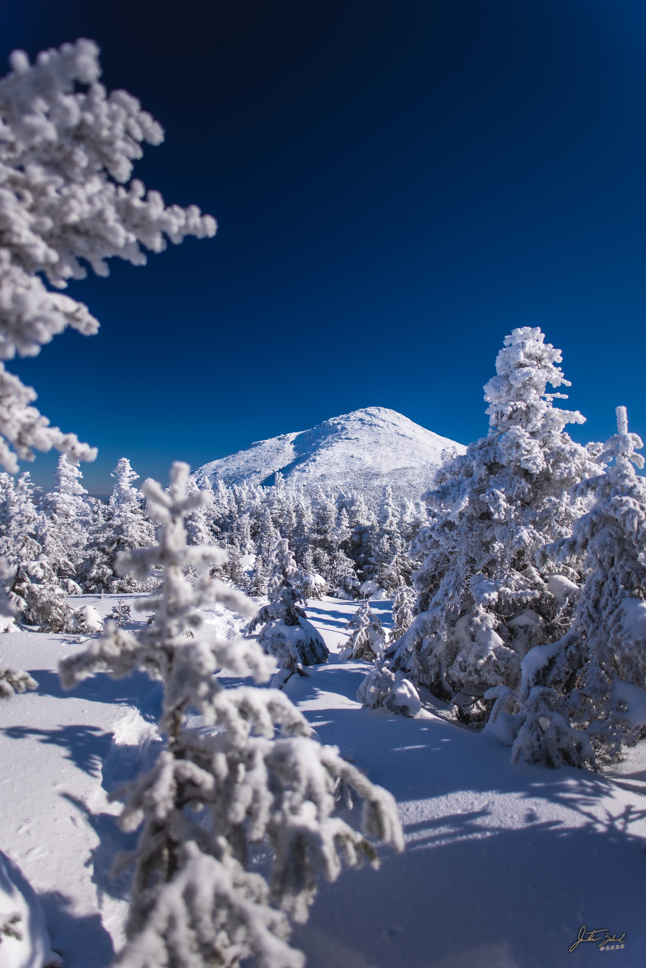 Winter View from Gray Peak