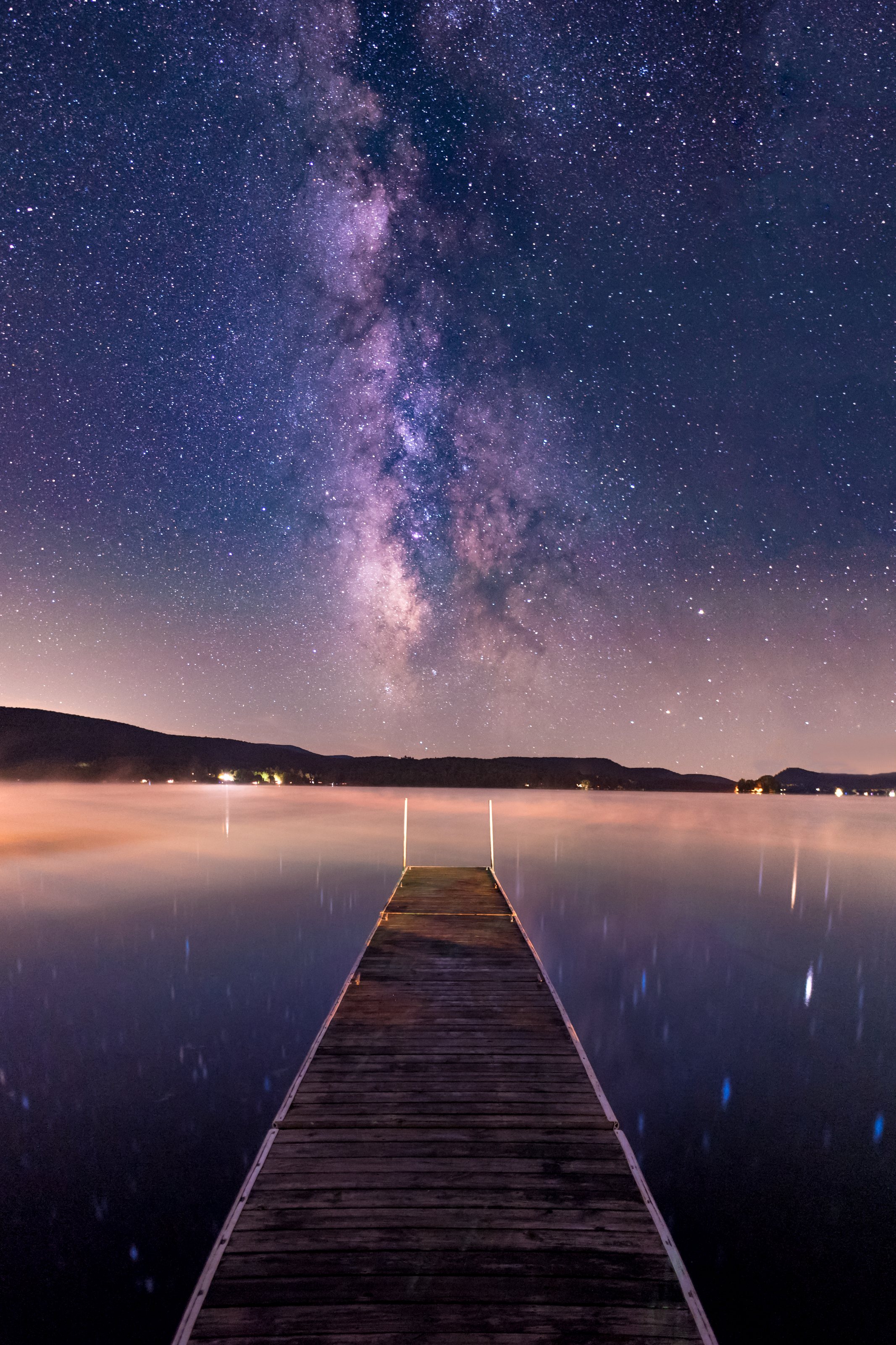 Milky Way over Lake Pleasant