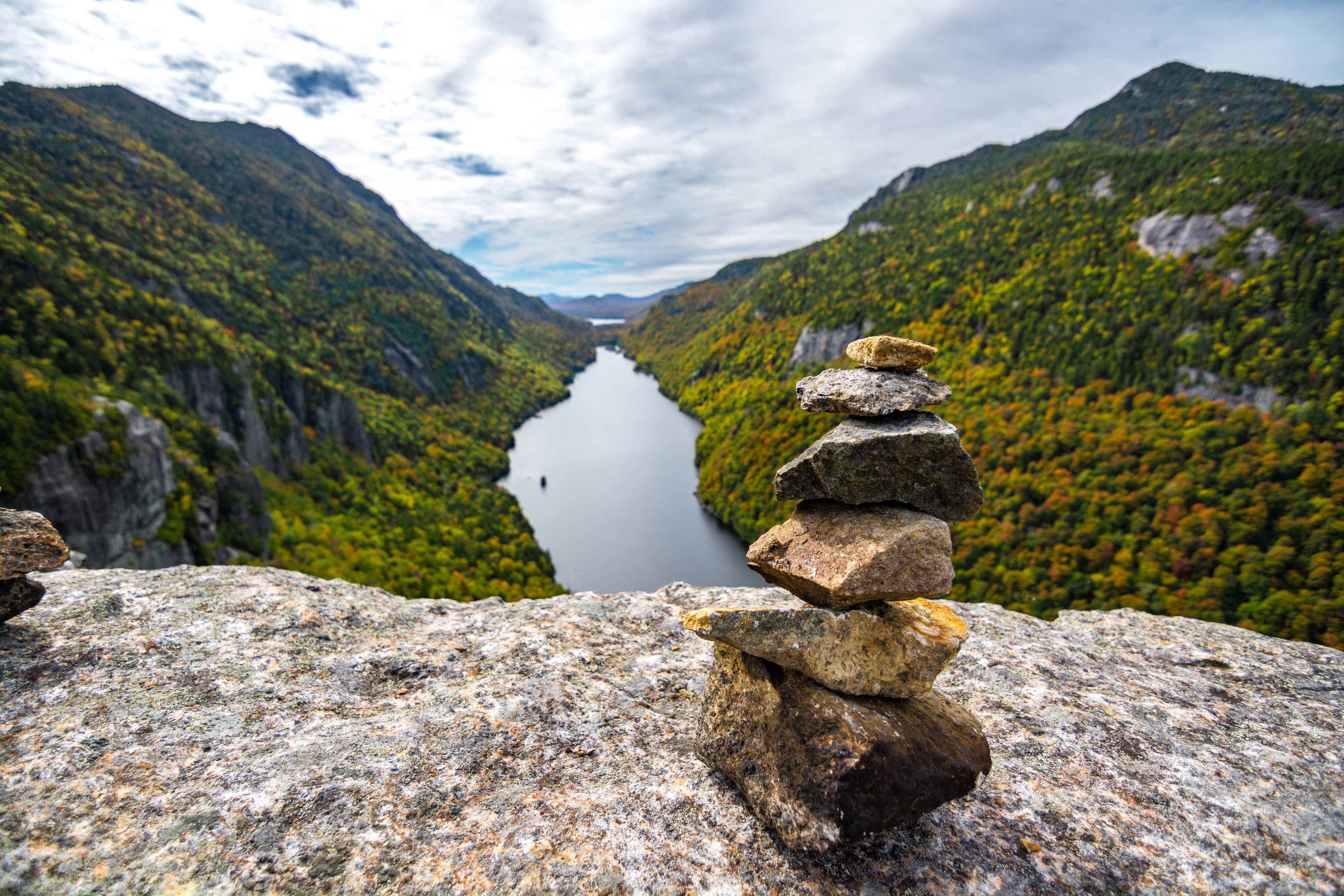 Late Summer Cairn on Indian Head