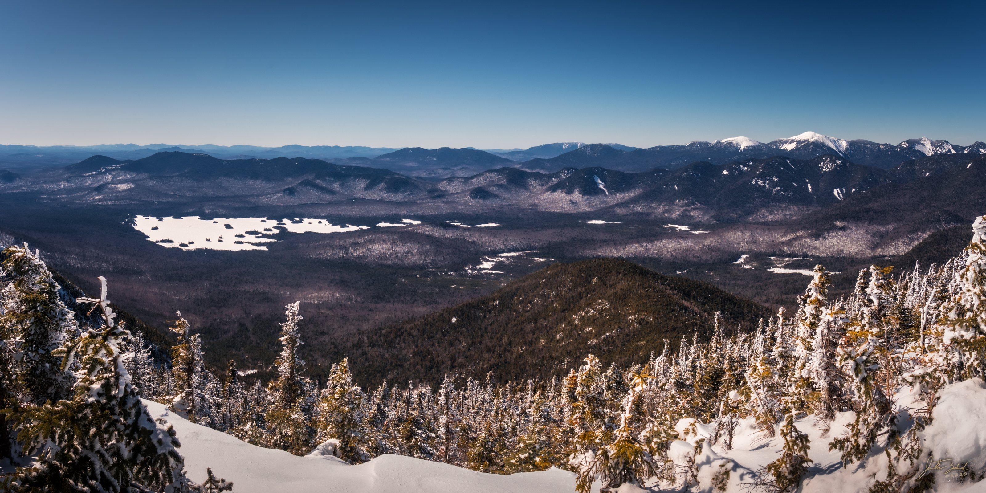 Winter View from Macomb Mountain