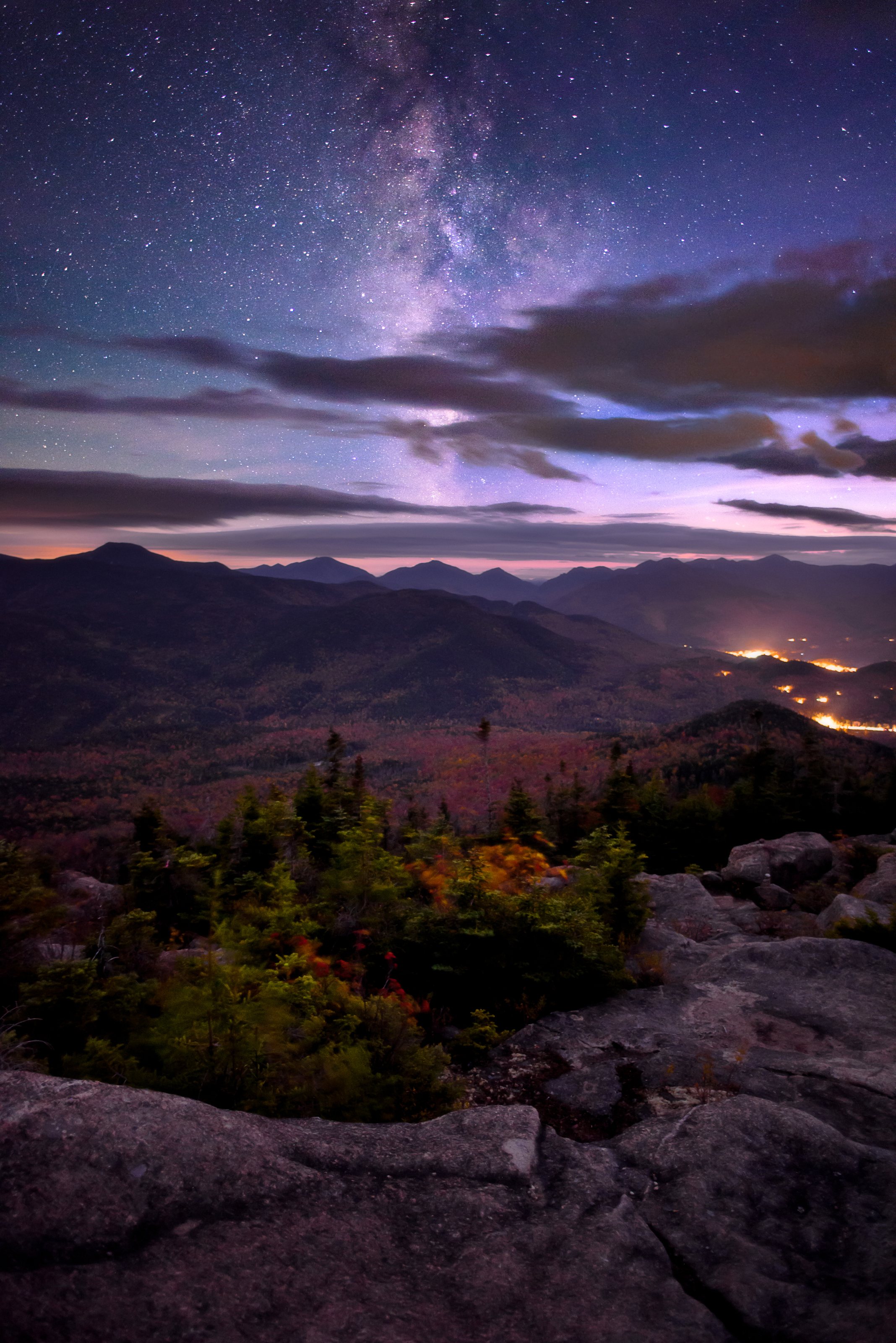 Milky Way from Hurricane Mountain