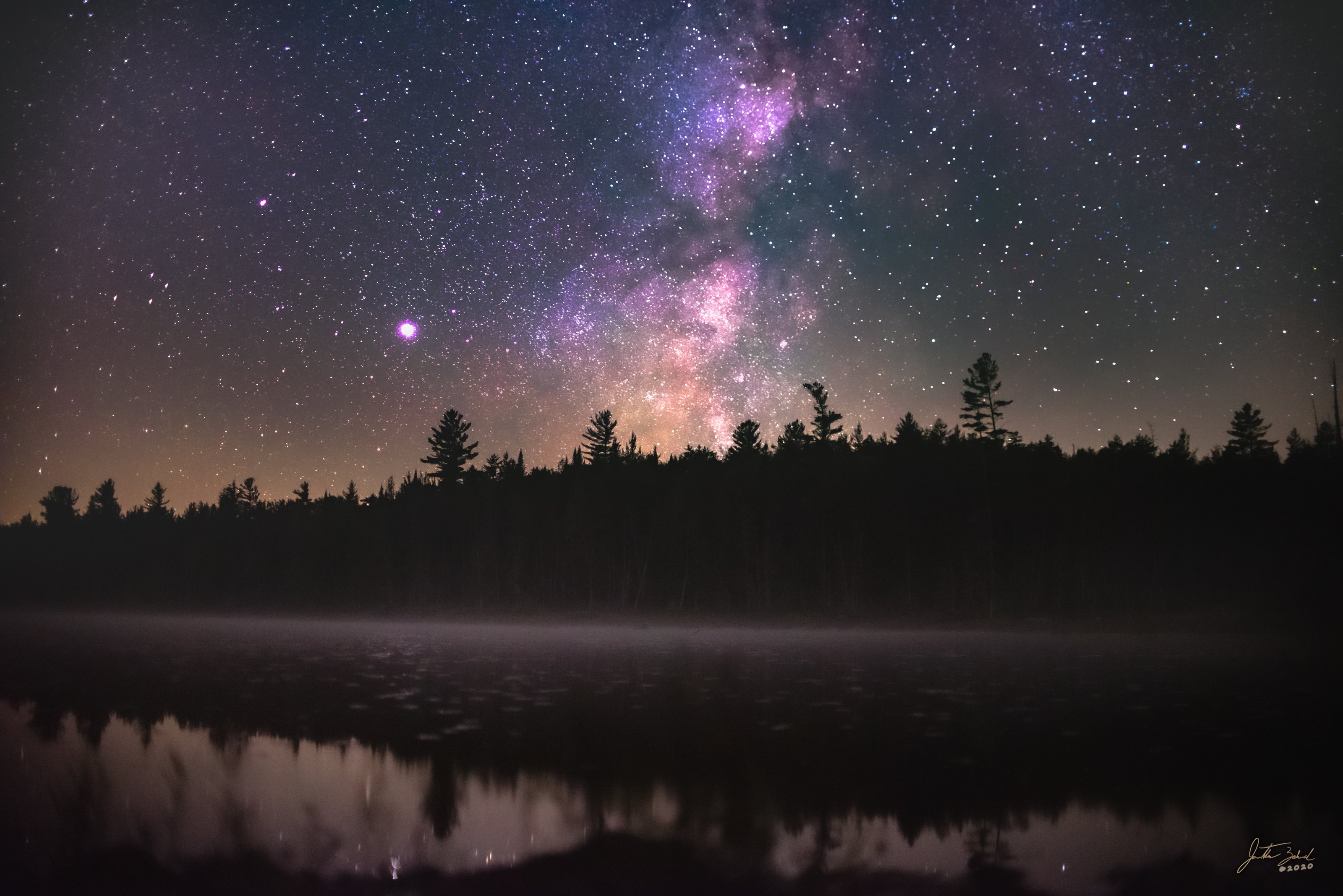 Milky Way over Lake Jimmy