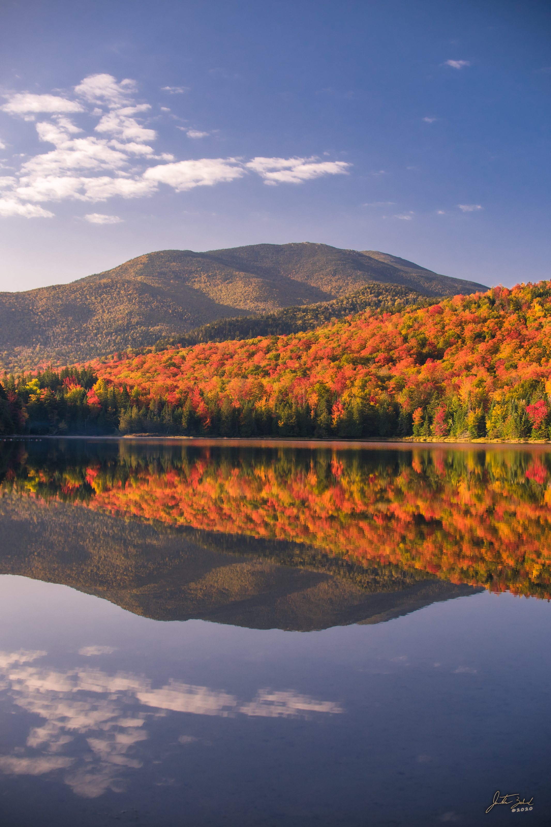 Heart Lake Reflections in Morning Light