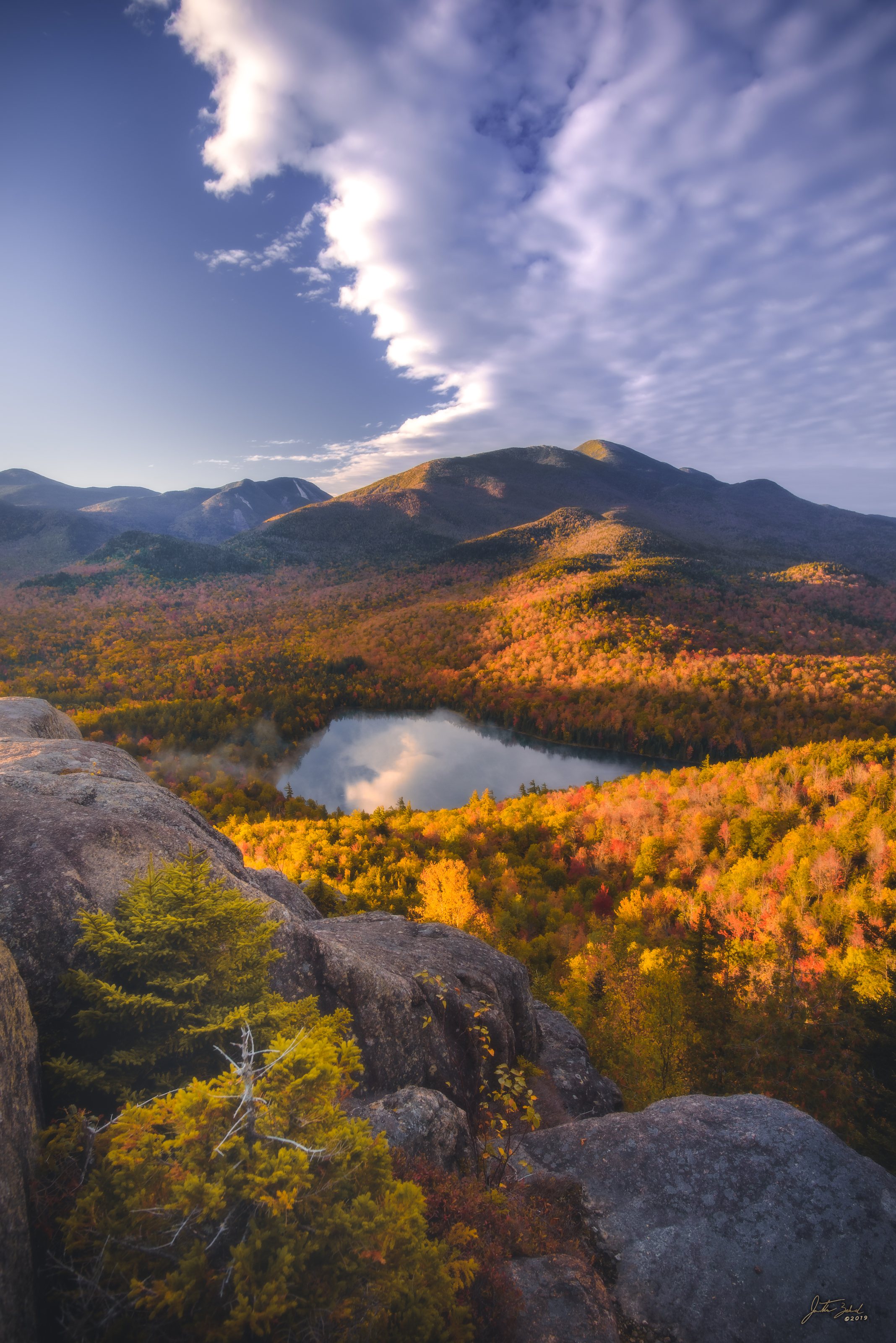 Golden Morning Light from Mount Jo