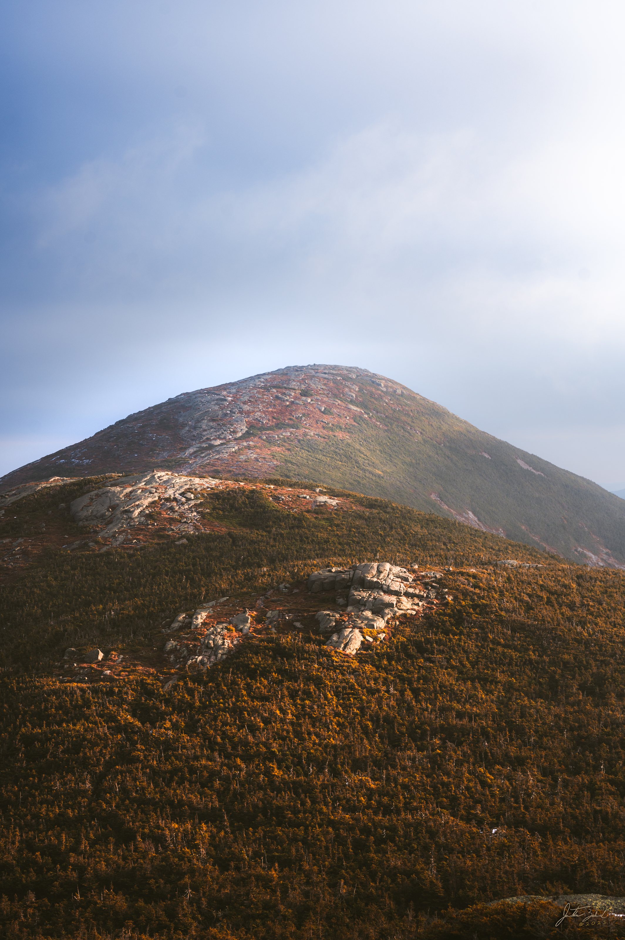 Morning light on the MacIntyre Range