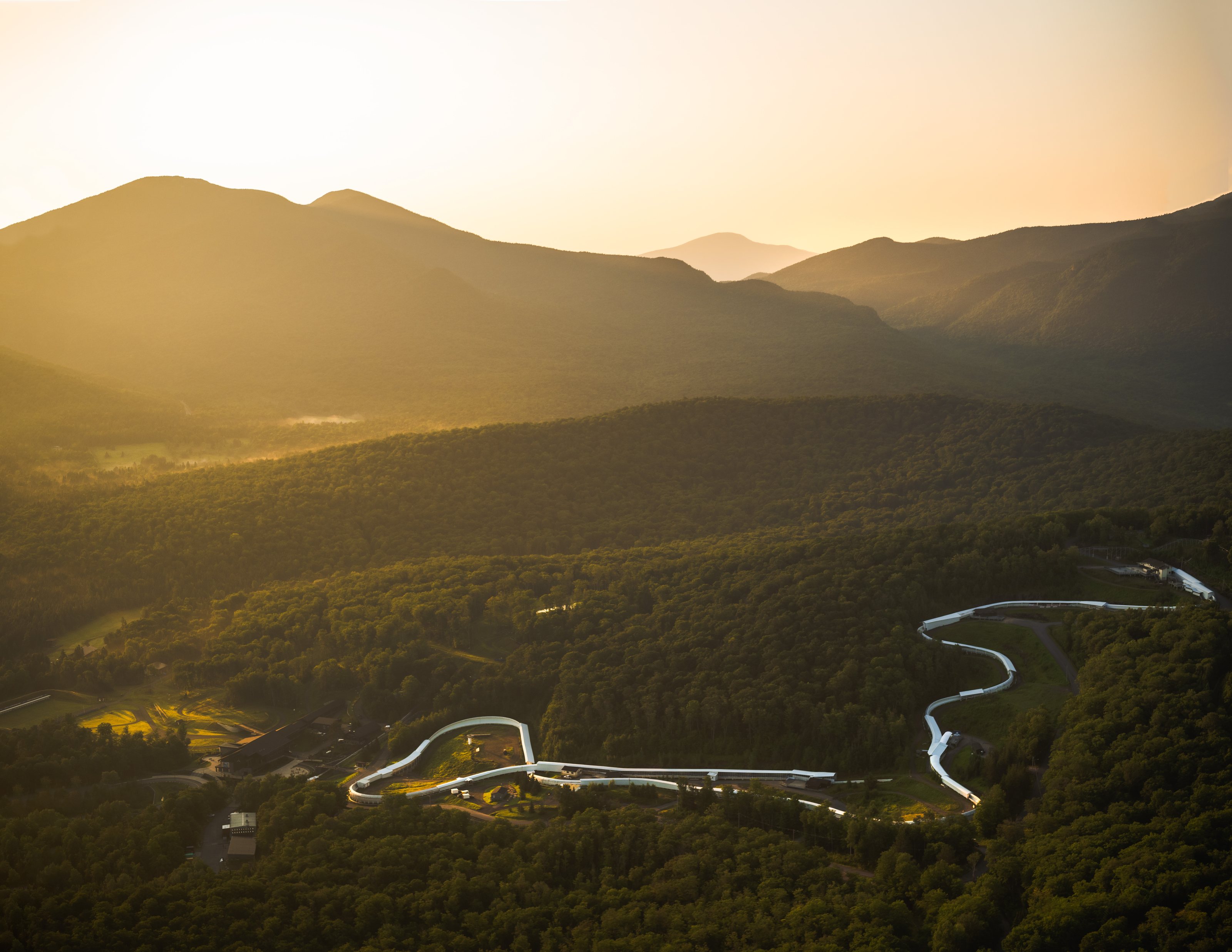Golden Morning over Mount Van Hoevenberg