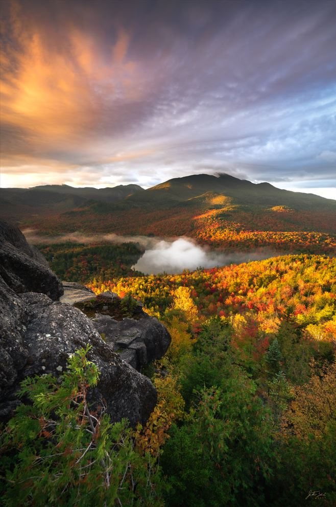 Sunrise from Mount Jo