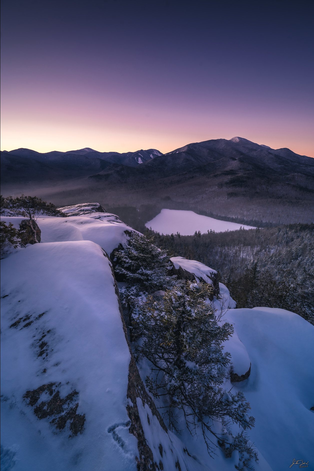 Mount Jo at Twilight