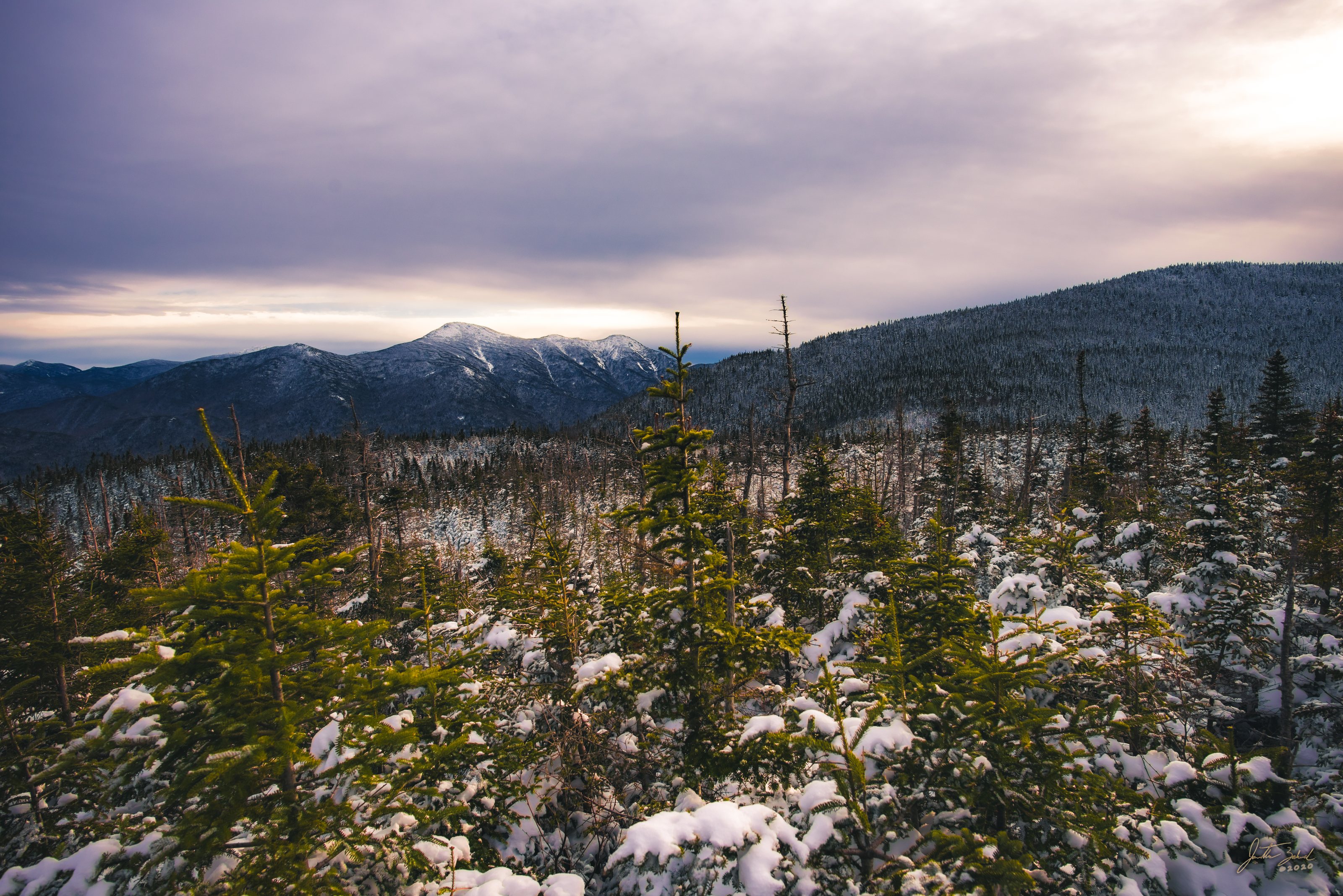 Winter View from Nye Mountain