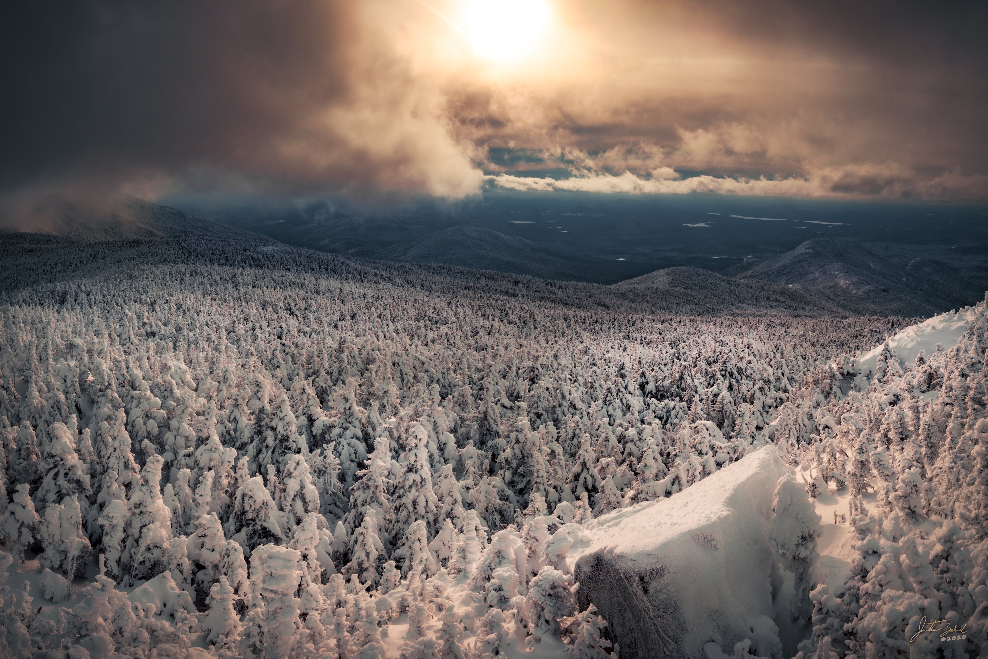 Winter View from Panther Peak
