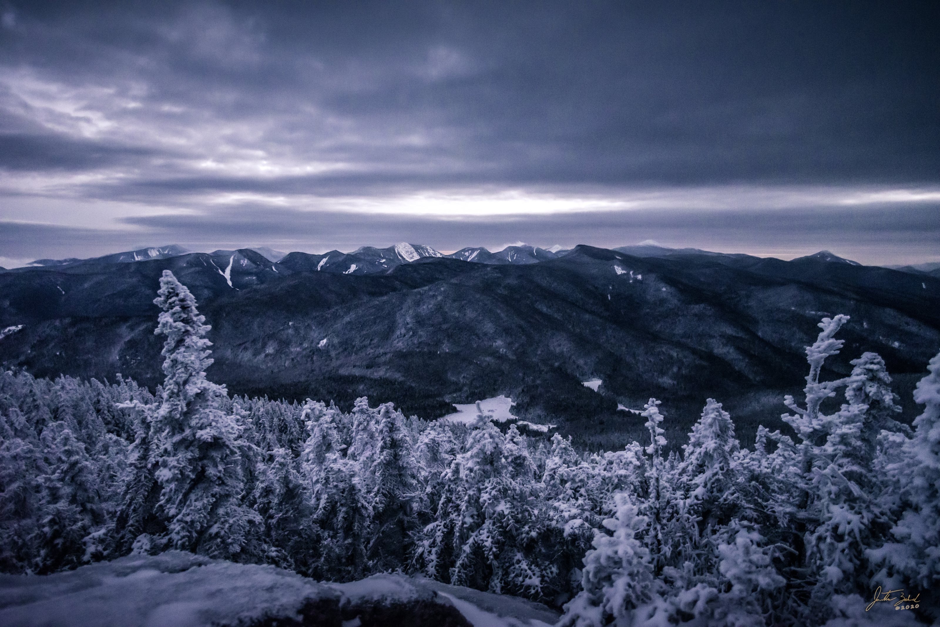 Winter View from Porter Mountain