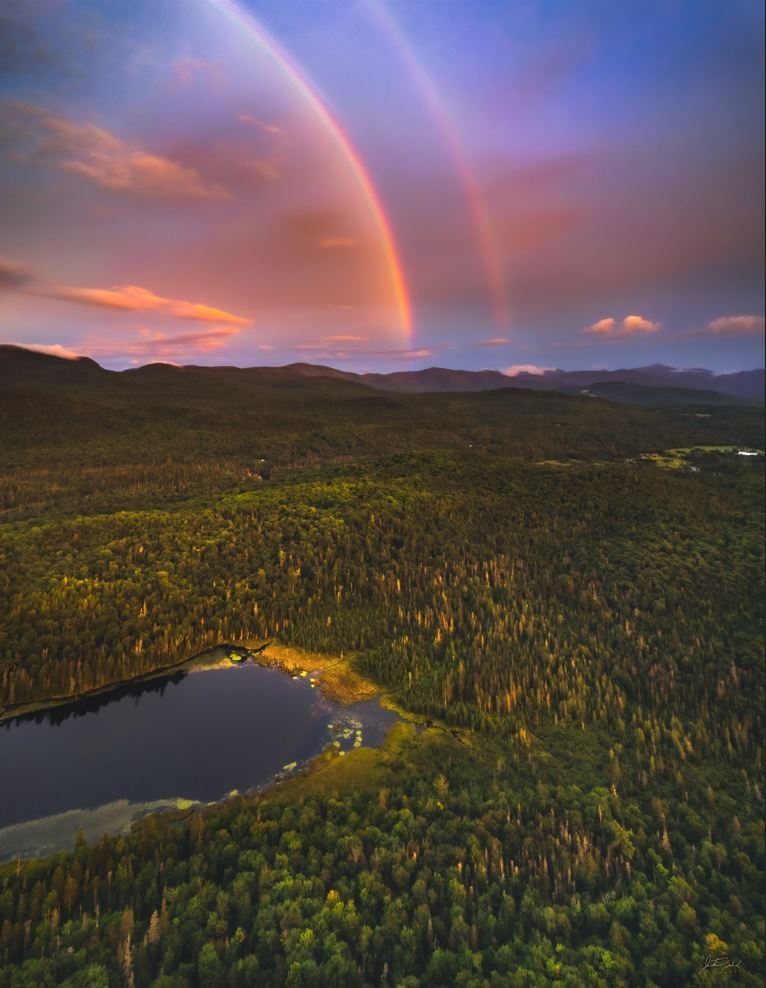 Rainbow Over the Sentinel Range