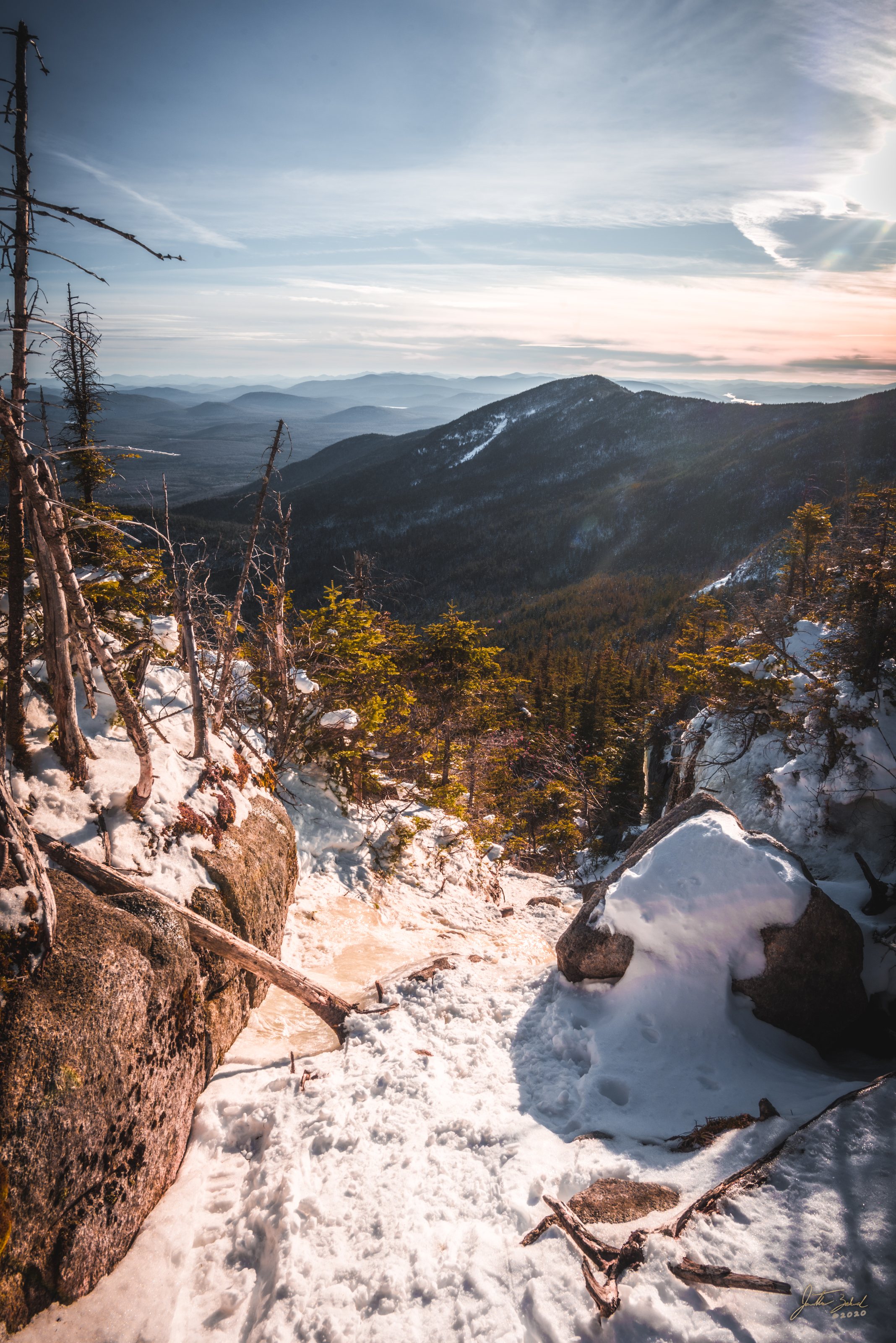 Winter View from Seward Mountain