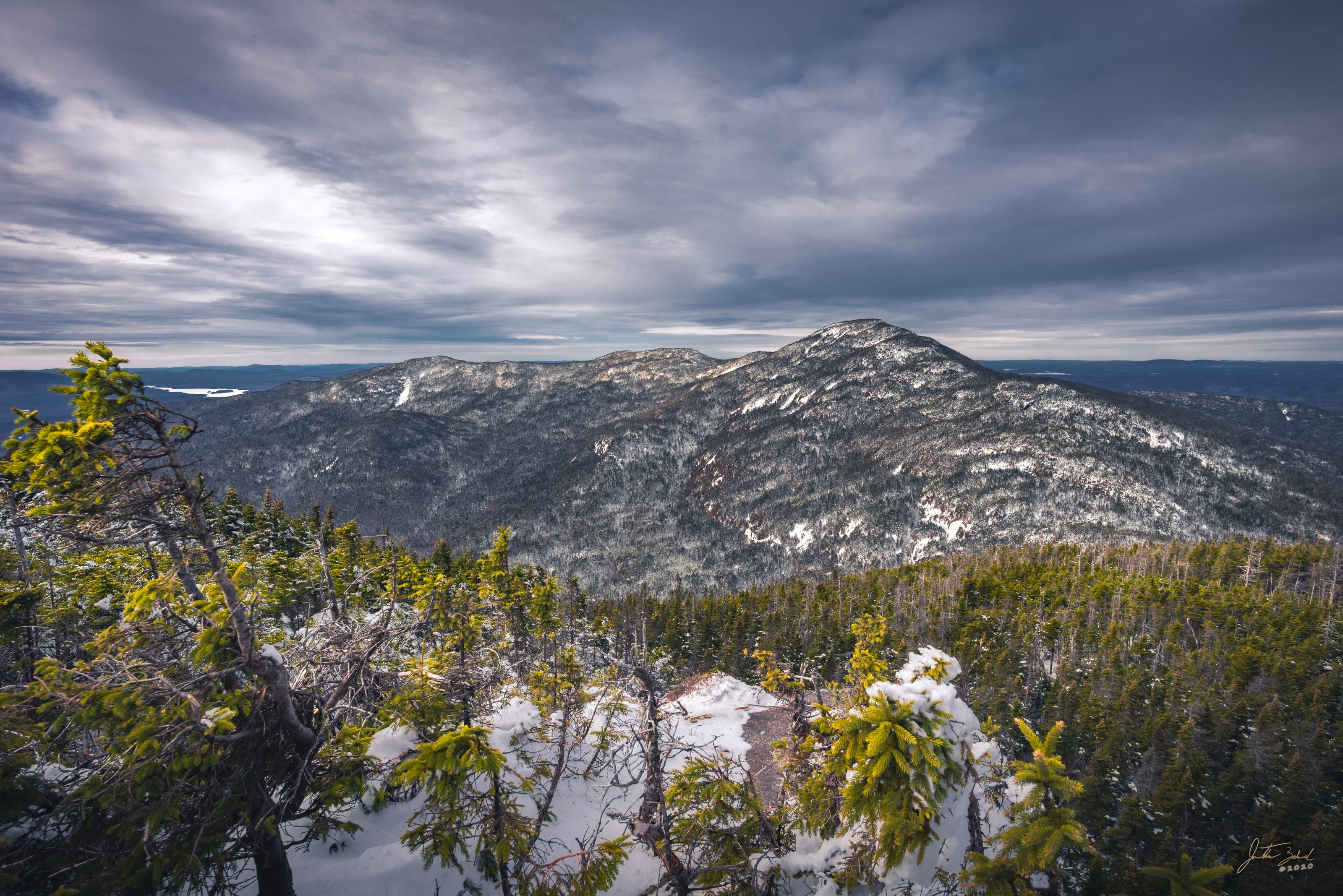 Winter View from Seymour Mountain