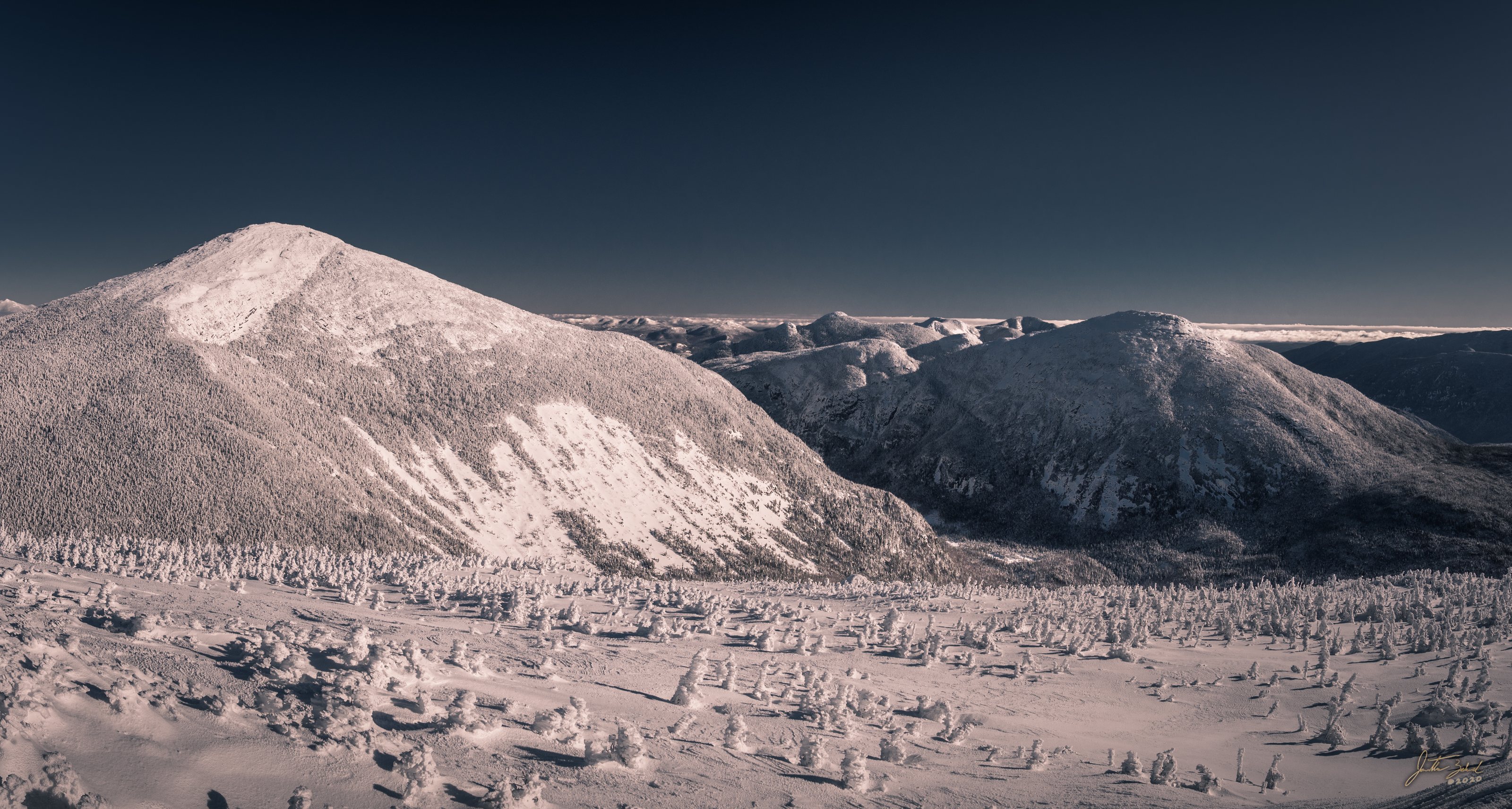 Winter View from Mount Skylight