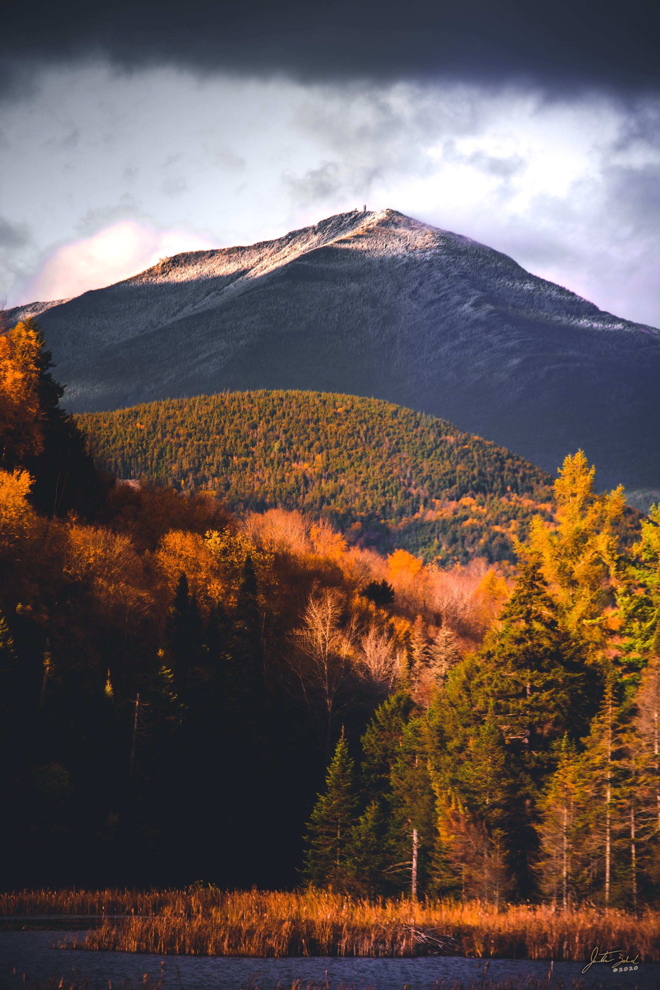 Snow on Whiteface Mountain