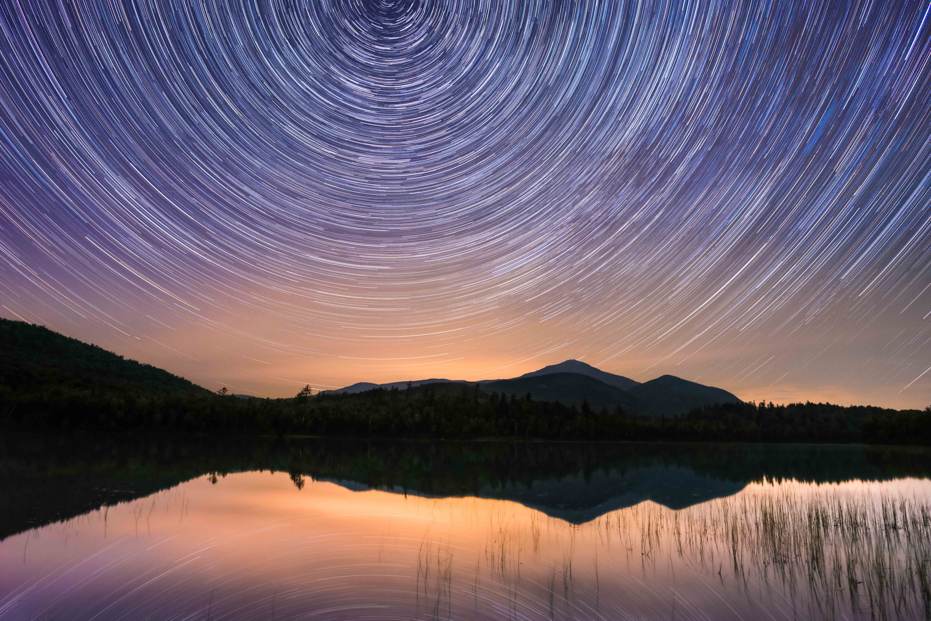 Star Trails over Connery Pond