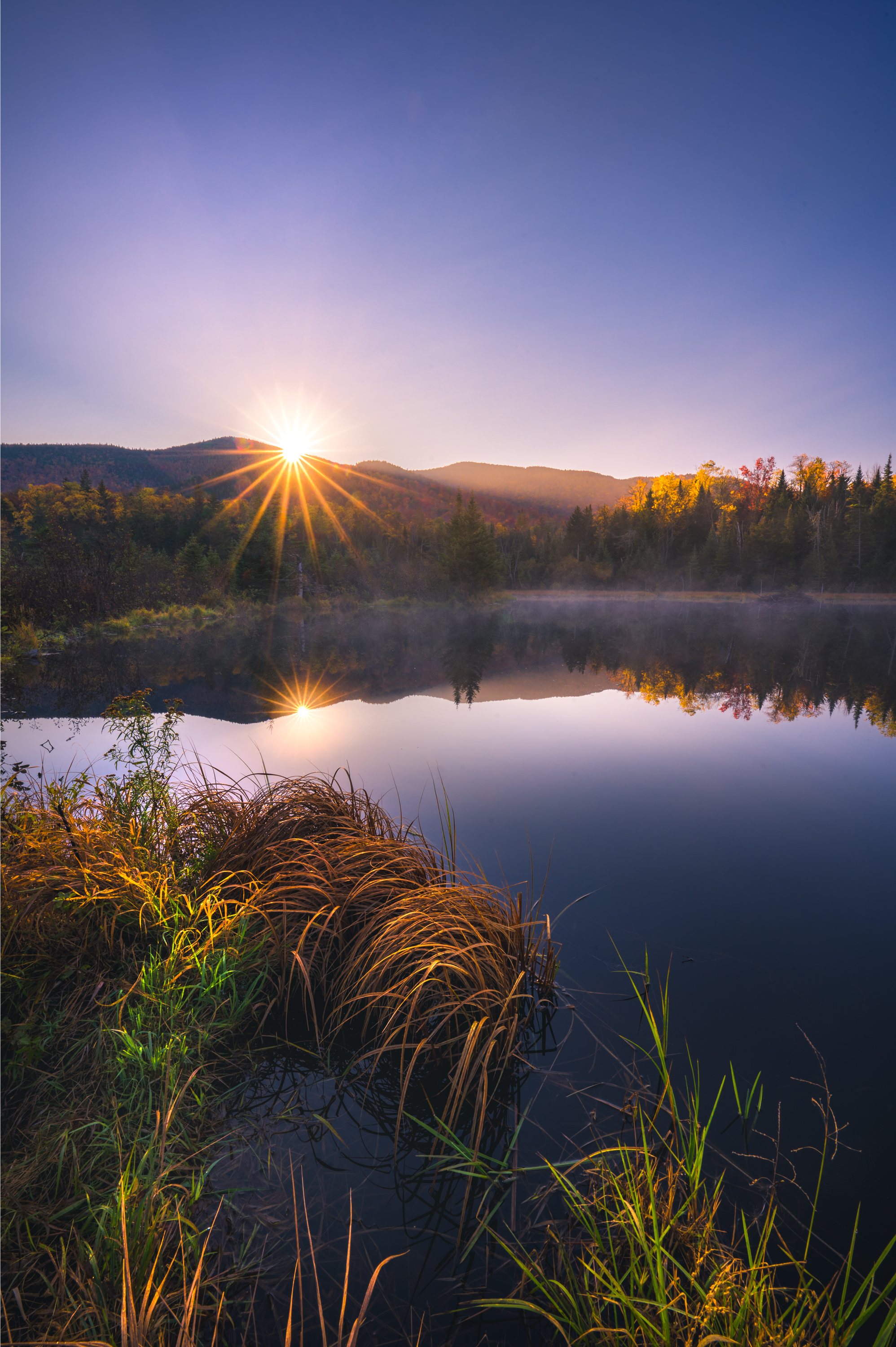 Remote Pond Sunrise in the High Peaks
