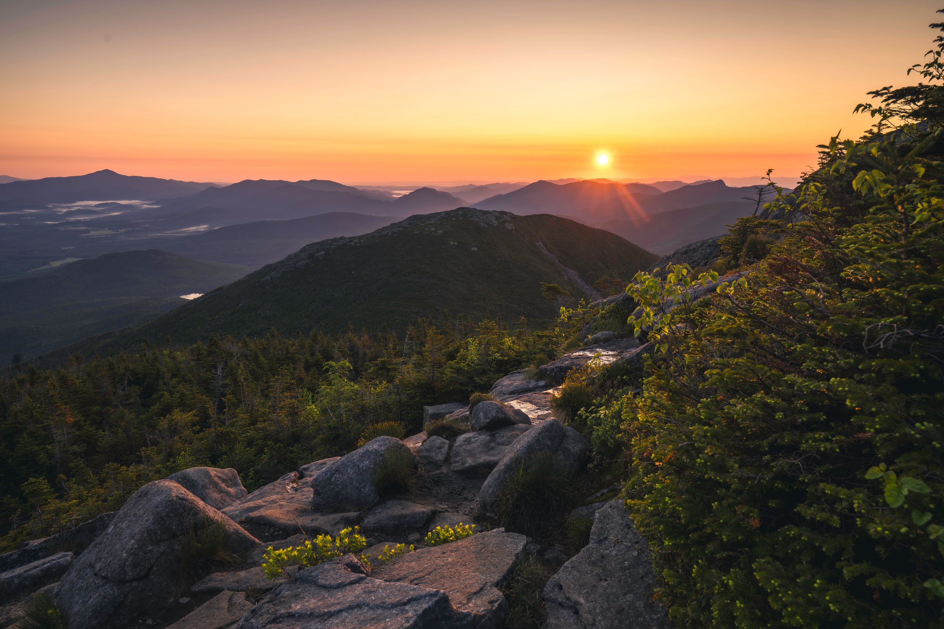 Sunrise View from Algonquin Peak