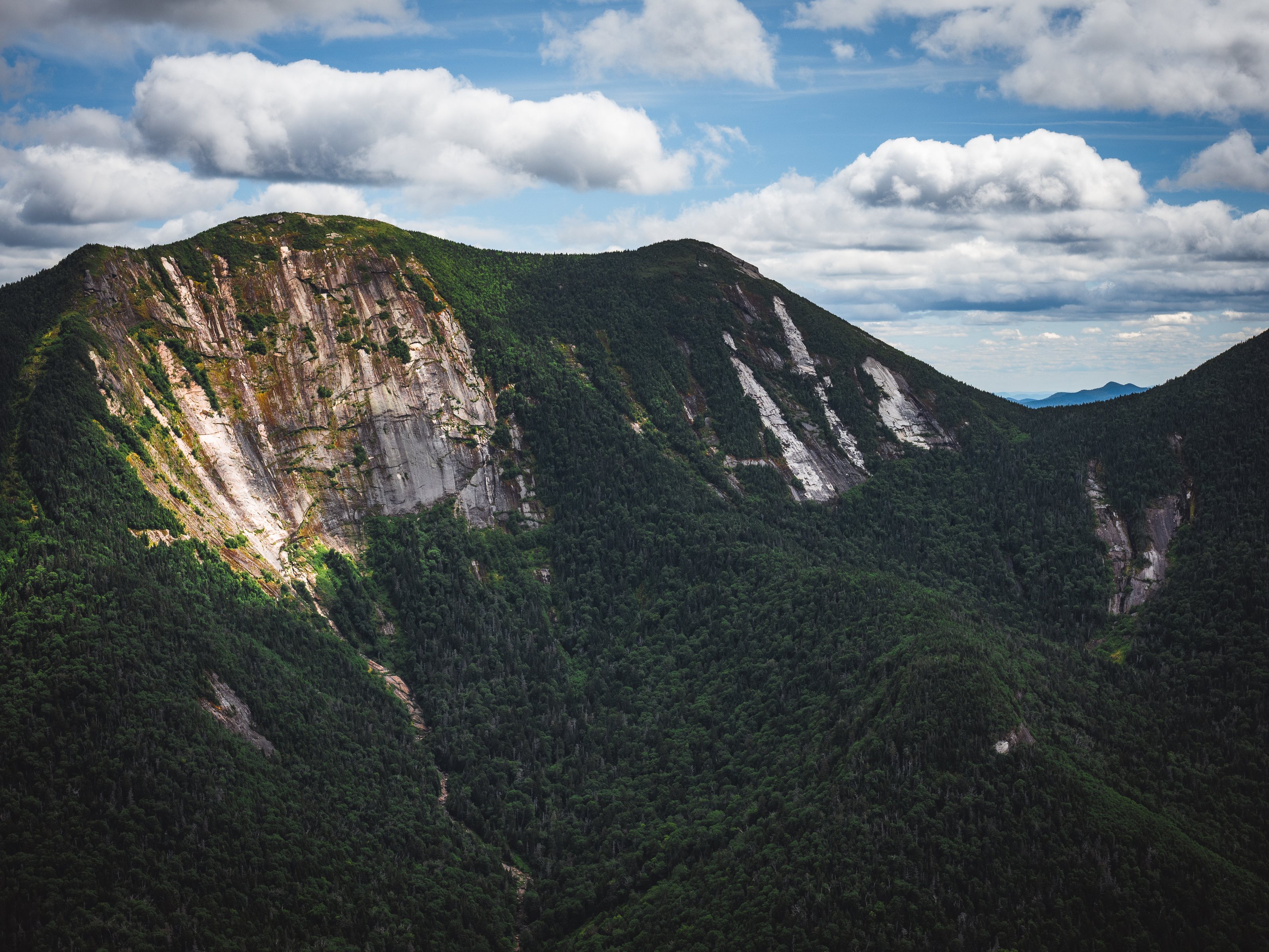North Face of Gothics in Summer Light