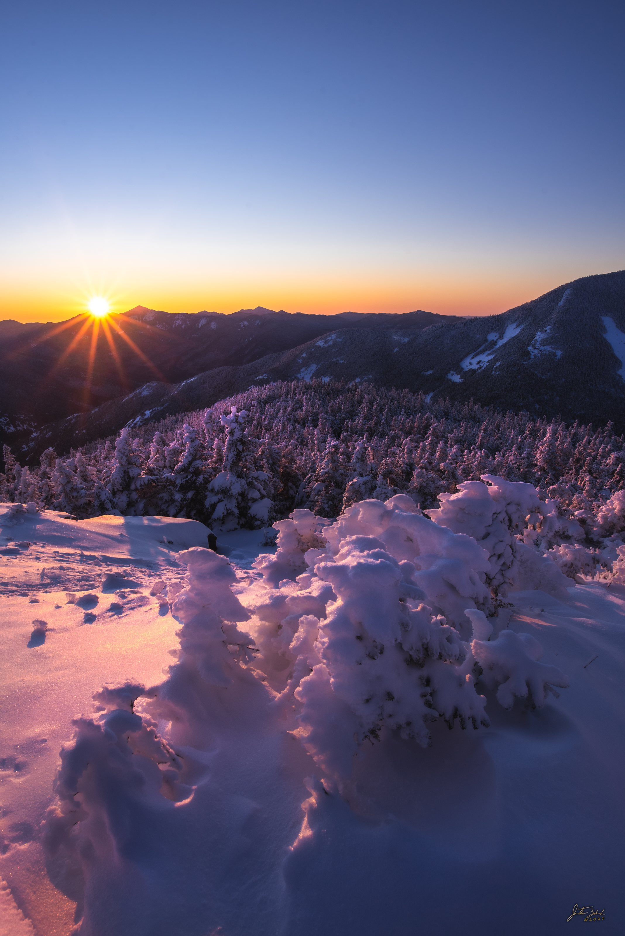 Sunset from Rocky Peak Ridge