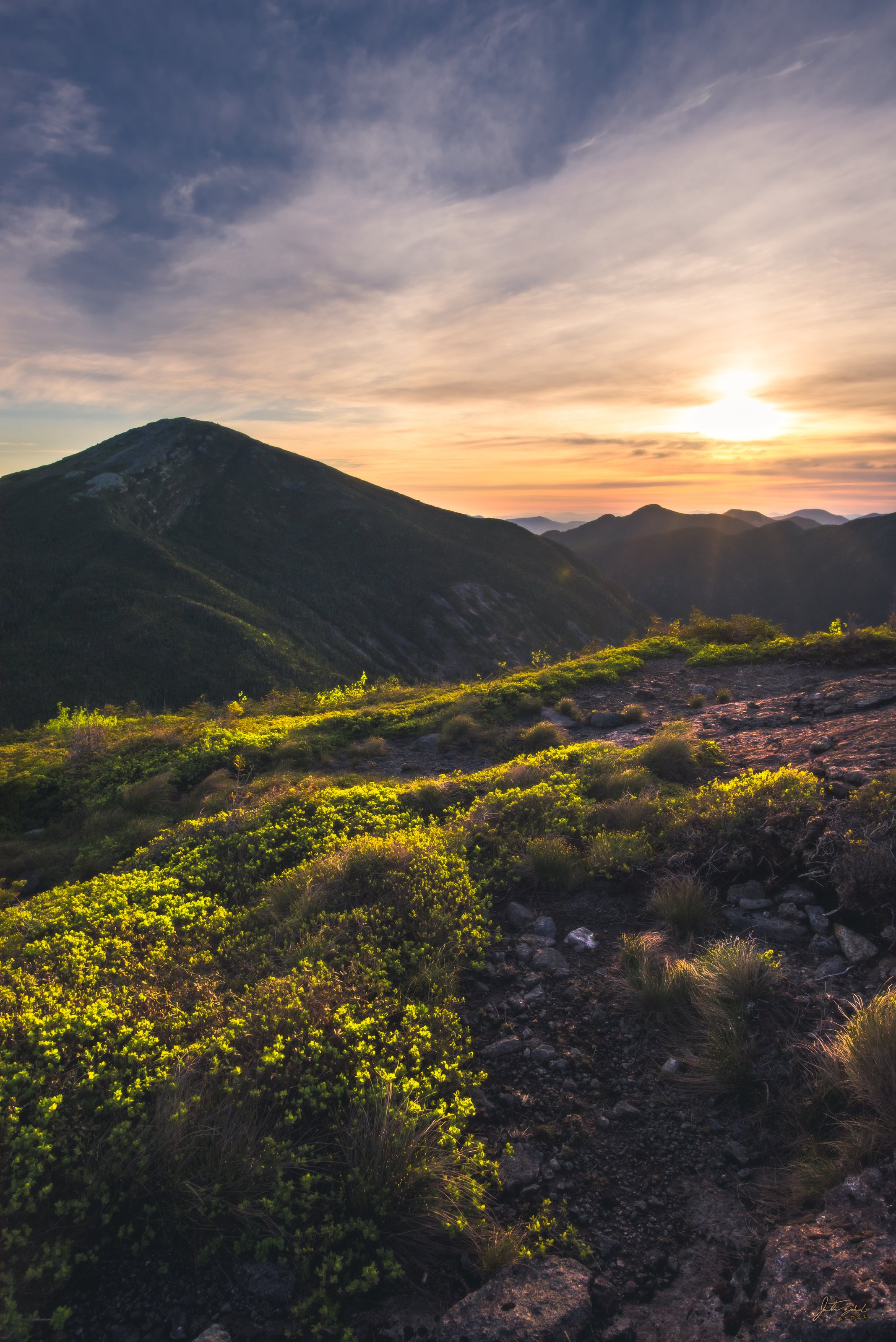 Mount Skylight in Morning Light