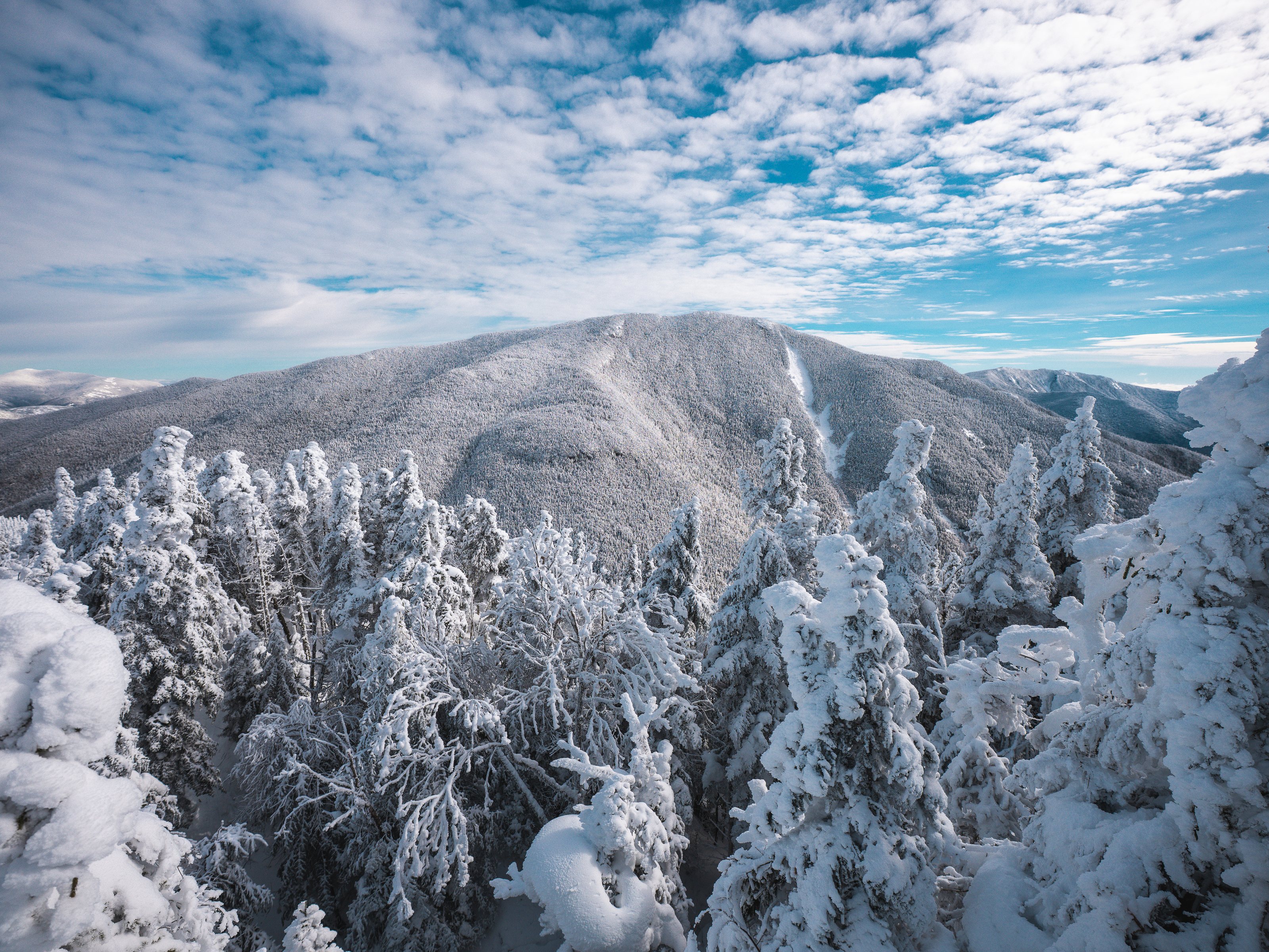 Winter View from Mount Colvin