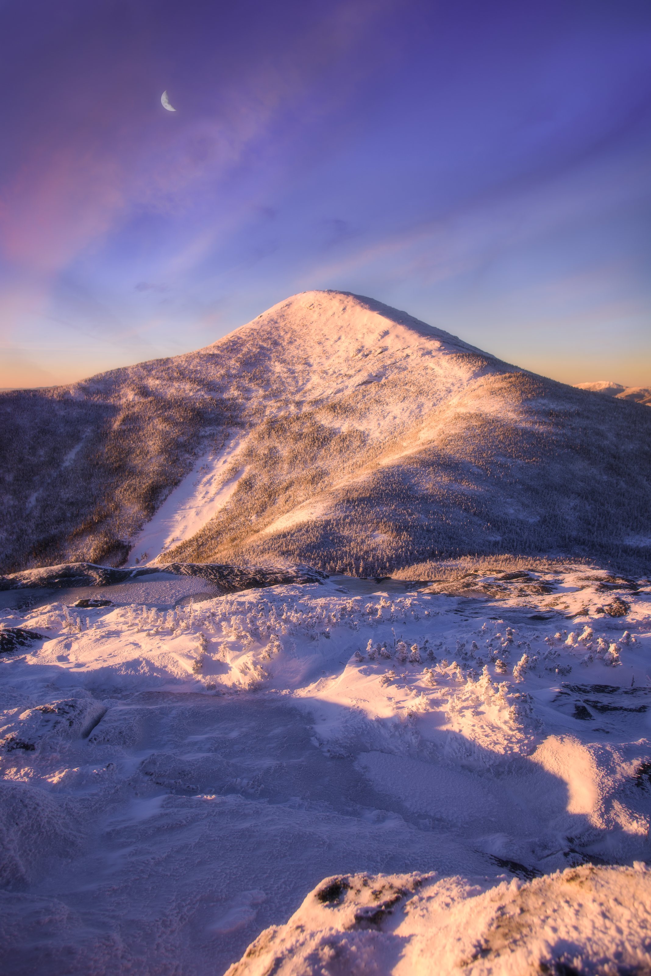 Algonquin at Sunrise from Wright Peak