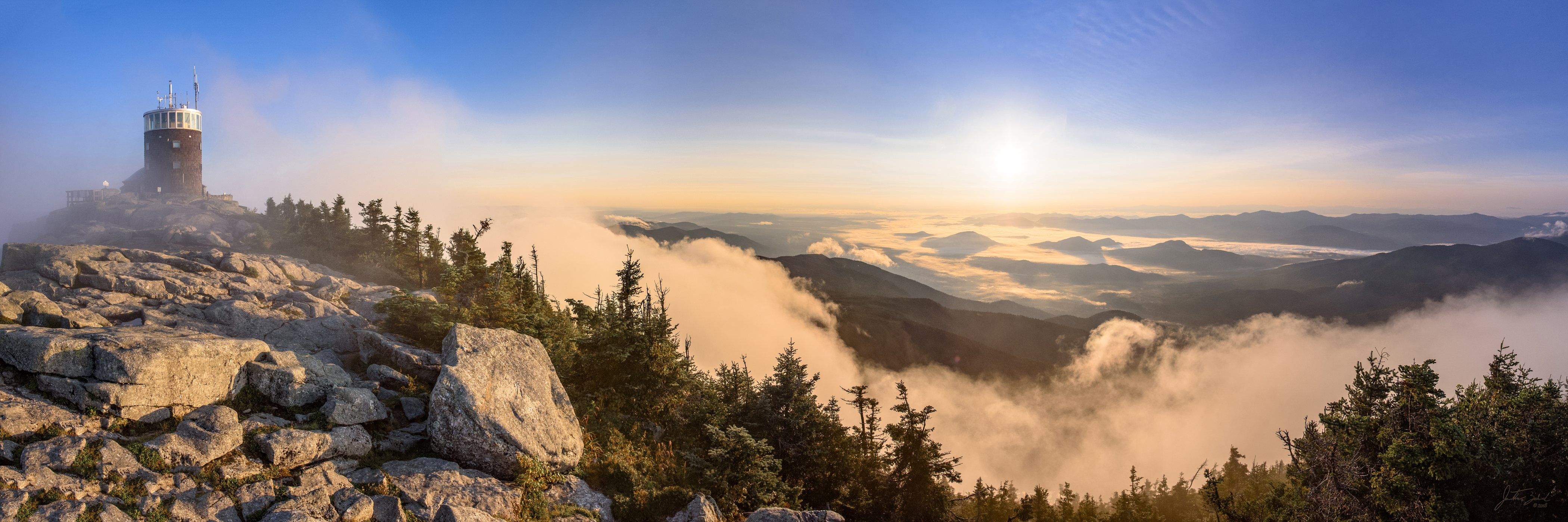 Sunrise from Whiteface Mountain