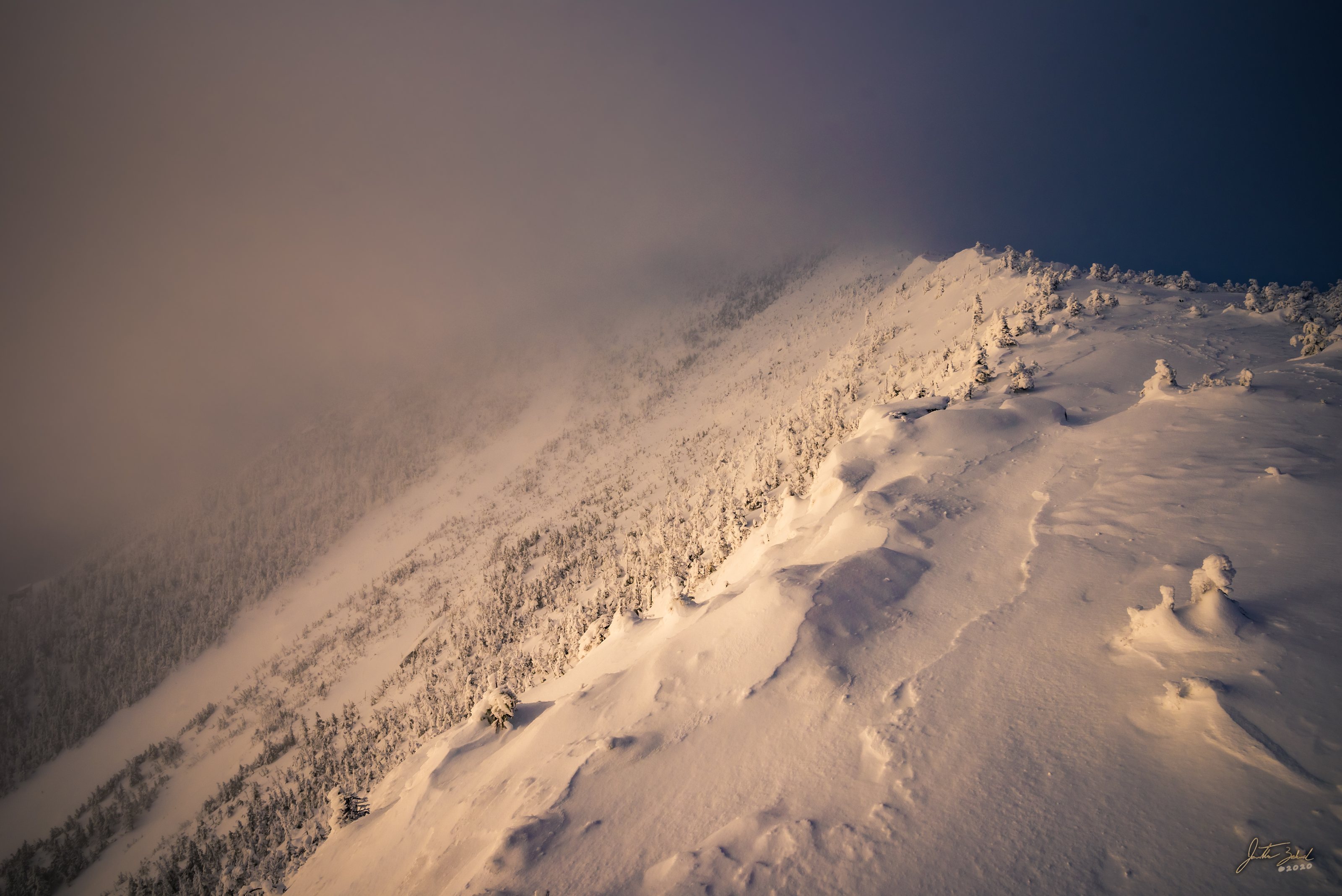 Whiteface Summit Ridge in Winter