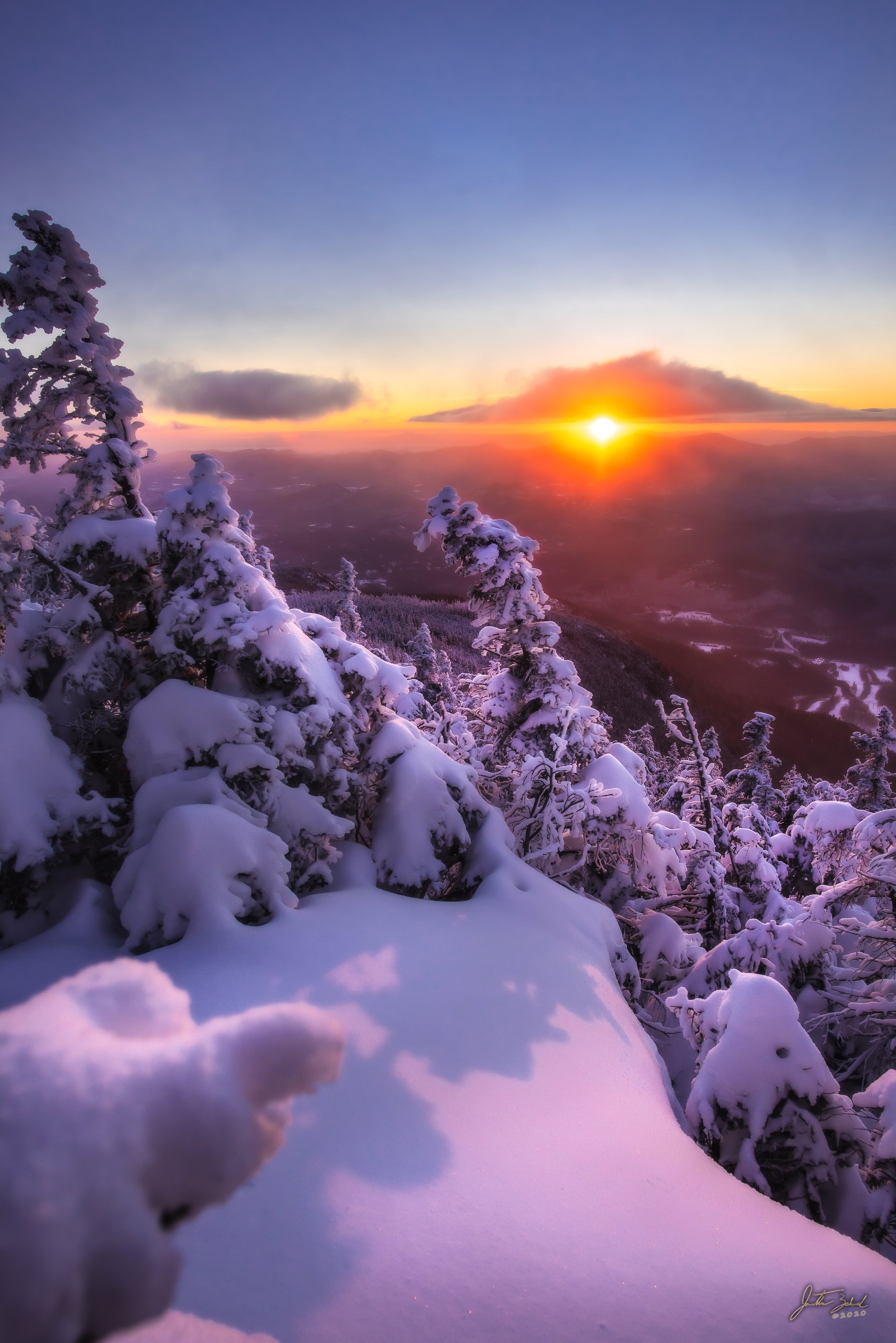 Sunrise on Whiteface Mountain