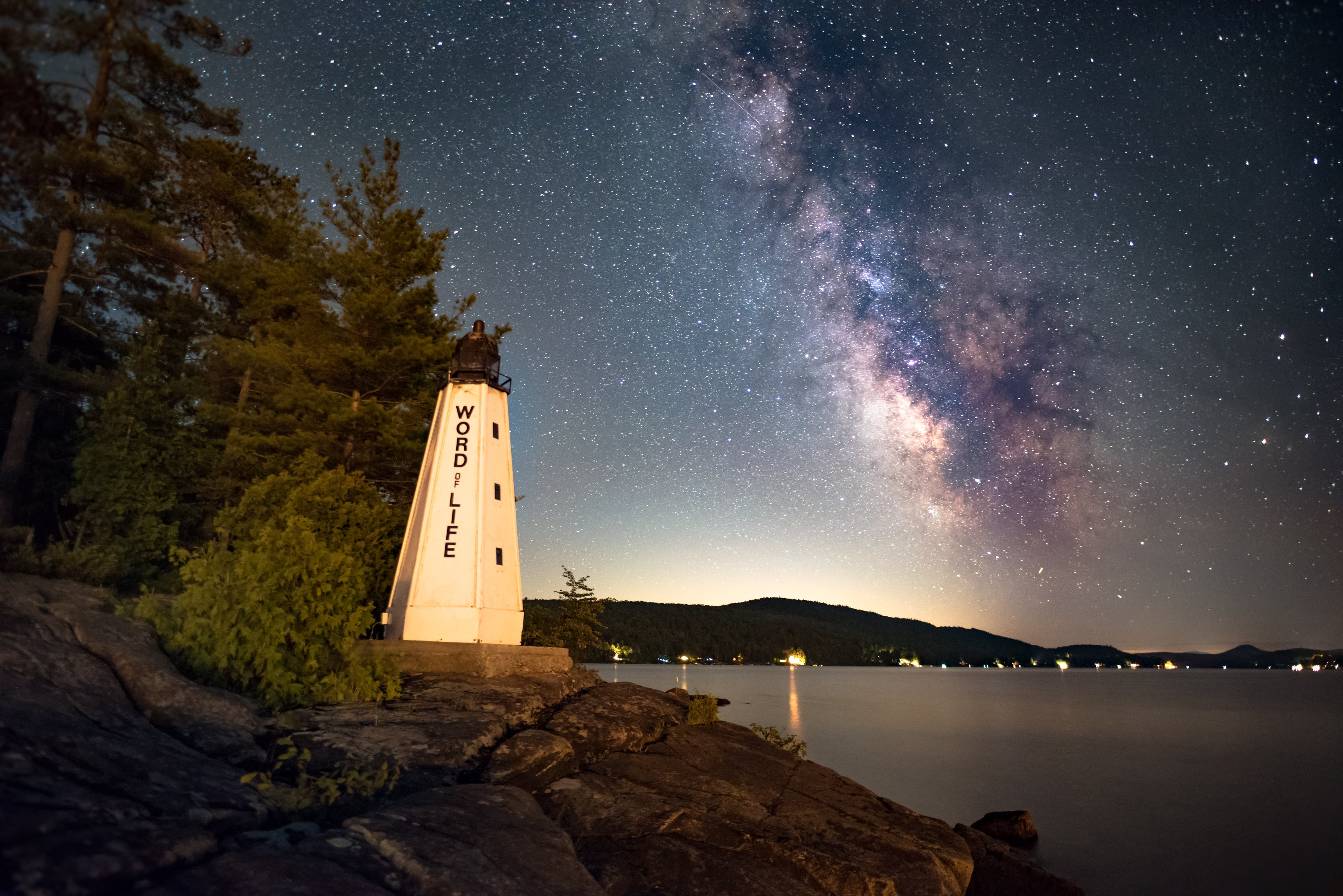 Milky Way over Word of Life Island
