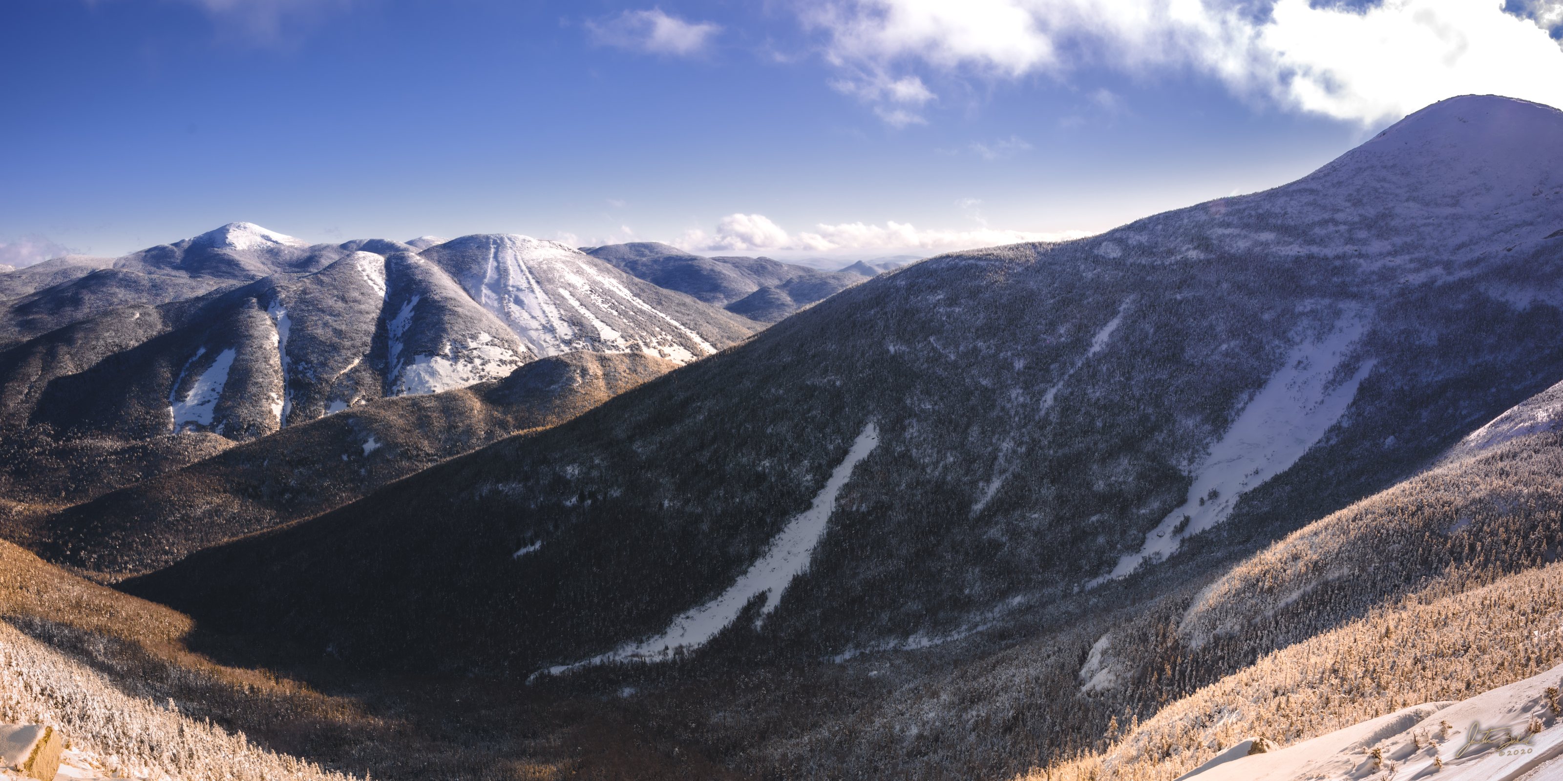 Winter Light on Wright Peak
